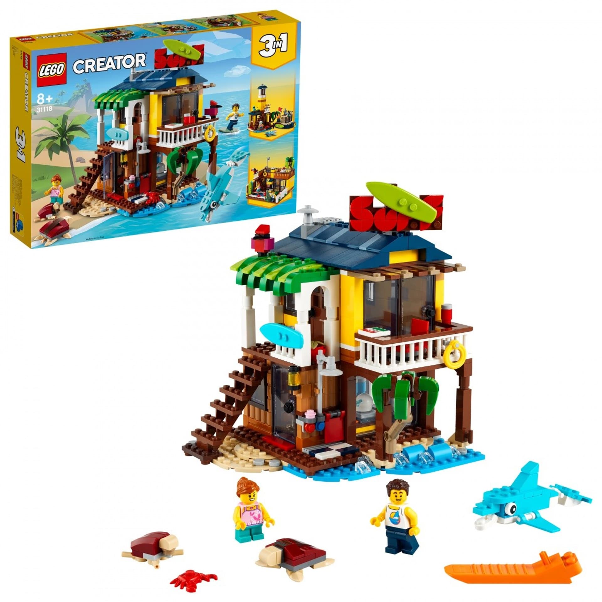 

Klocki Creator 31118 Domek surferów na plaży