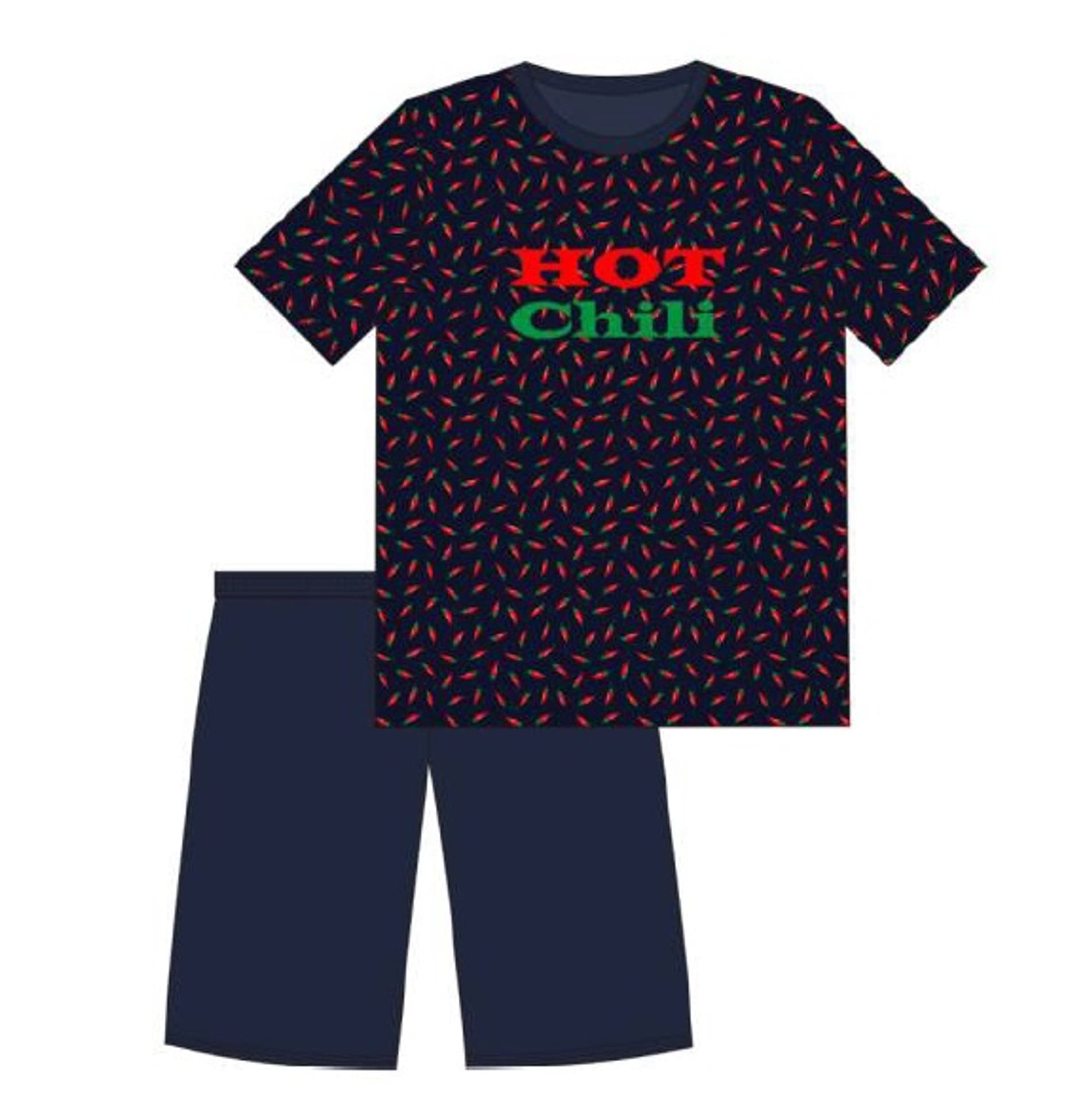 

PIŻAMA CORNETTE CHŁ 146/42 HOT CHILI (kolor granat, rozmiar S-170)