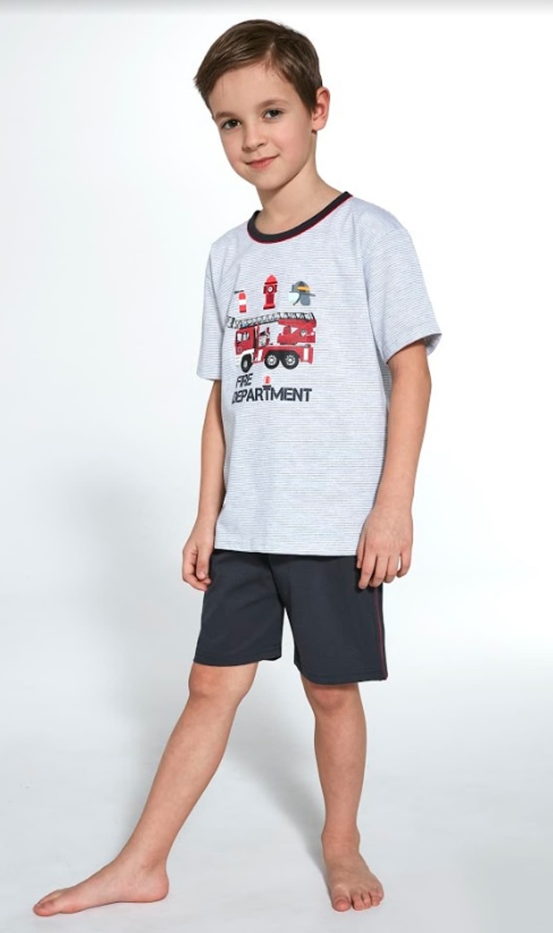 

PIŻAMA CORNETTE CHŁ 473/88 FIRE (kolor Melange, rozmiar 122-128)