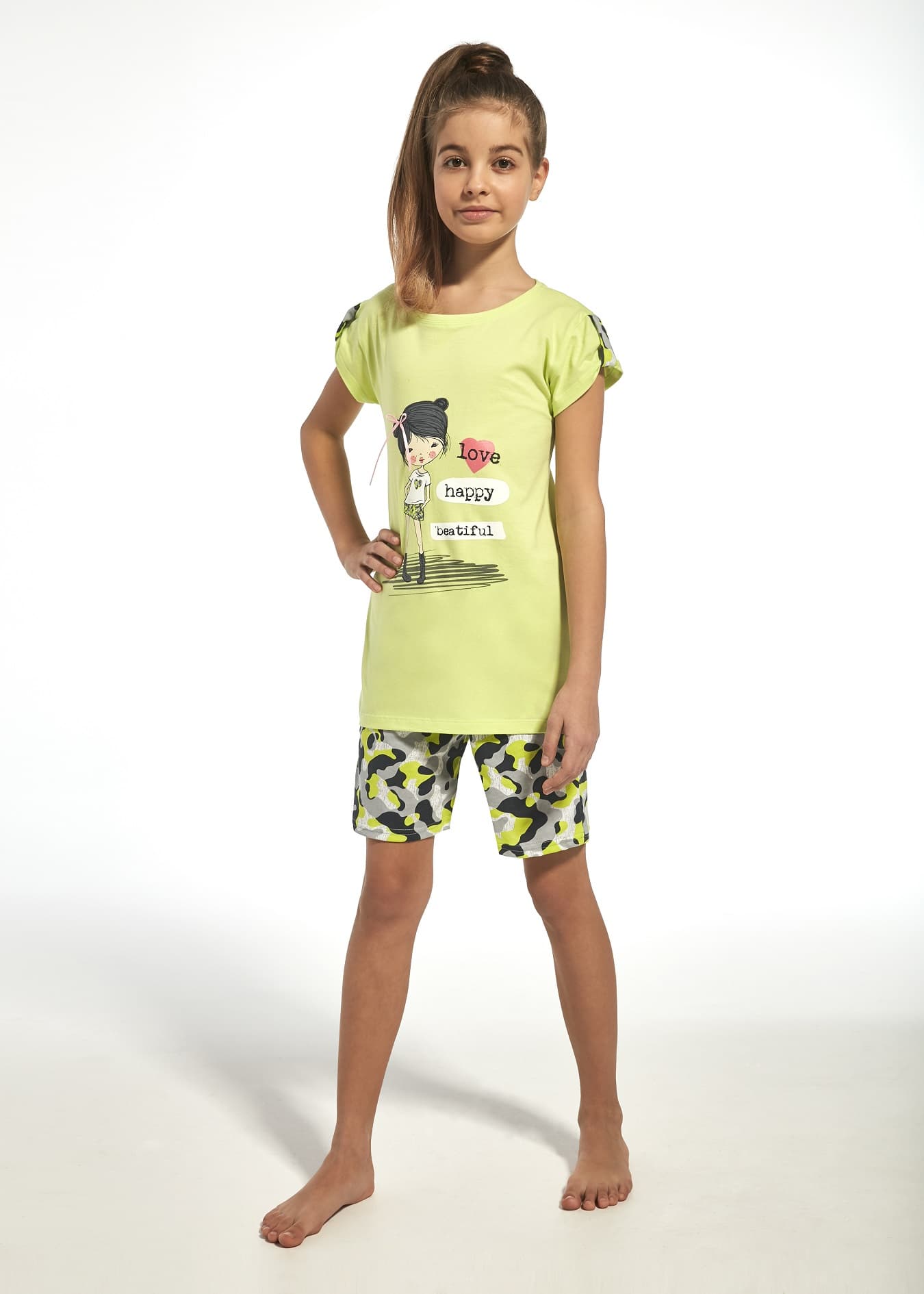 

PIŻAMA CORNETTE DZ 243/62 KIDS (kolor zielony jasny, rozmiar 98-104)