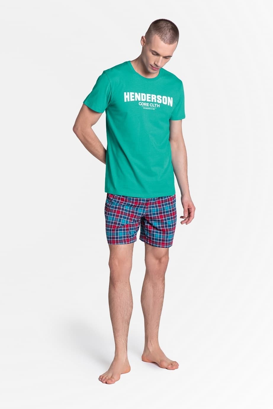 

PIŻAMA HENDERSON 38874 LID (kolor turkus, rozmiar XXL)