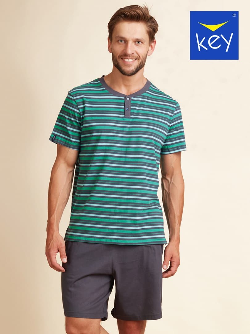 

PIŻAMA KEY MNS-377 A22 -4XL (kolor zielony, rozmiar 3XL)