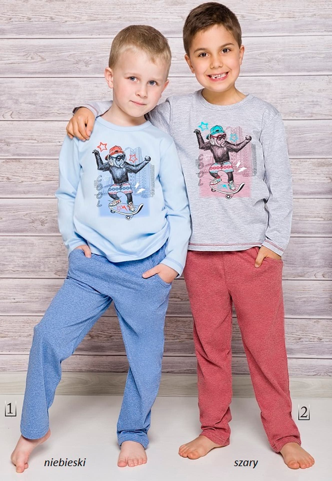 

PIŻAMA TARO 1169 NATANIEL AW17 (kolor szary, rozmiar 140)