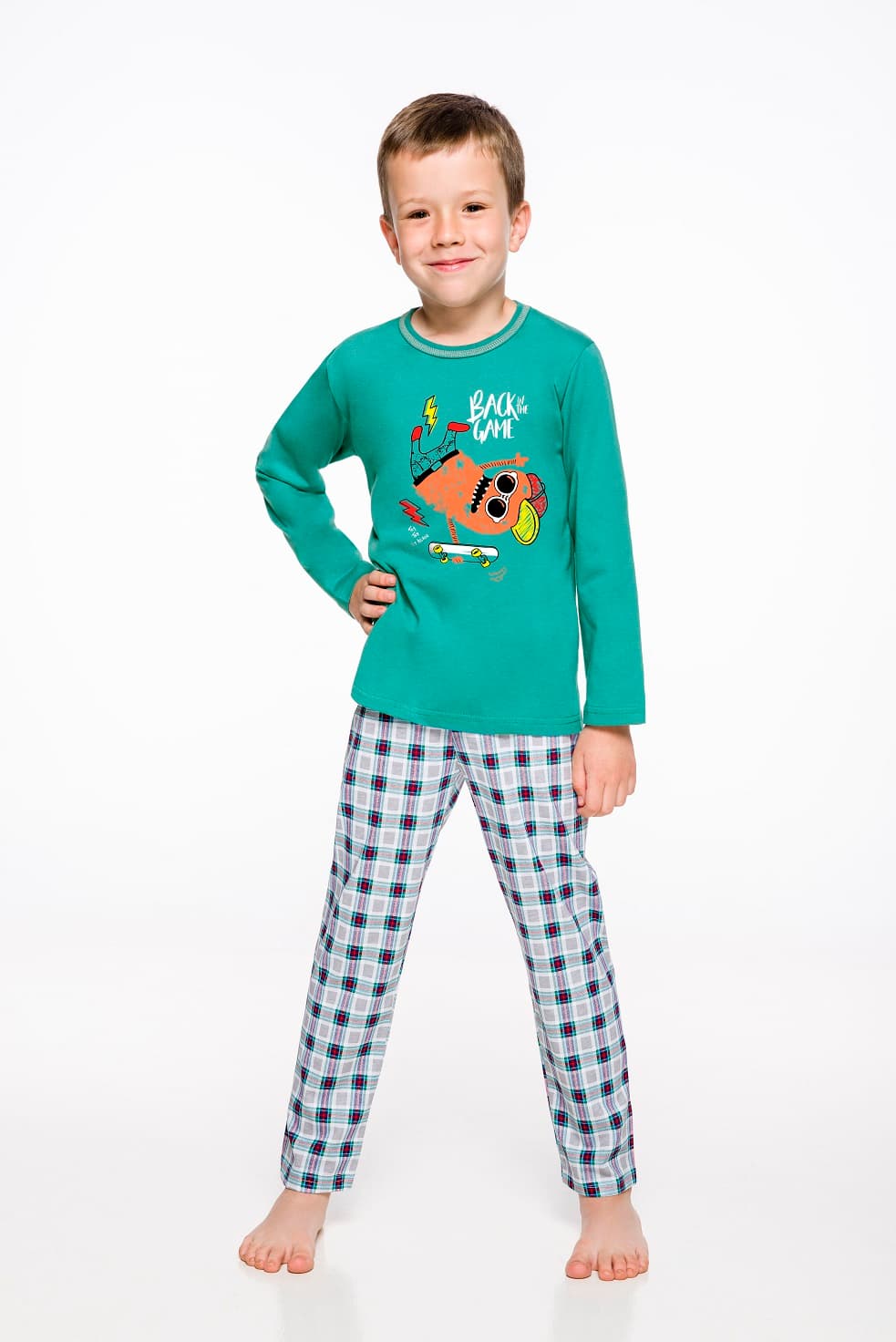 

PIŻAMA TARO 2343 LEO AW19 (kolor zielony, rozmiar 128)