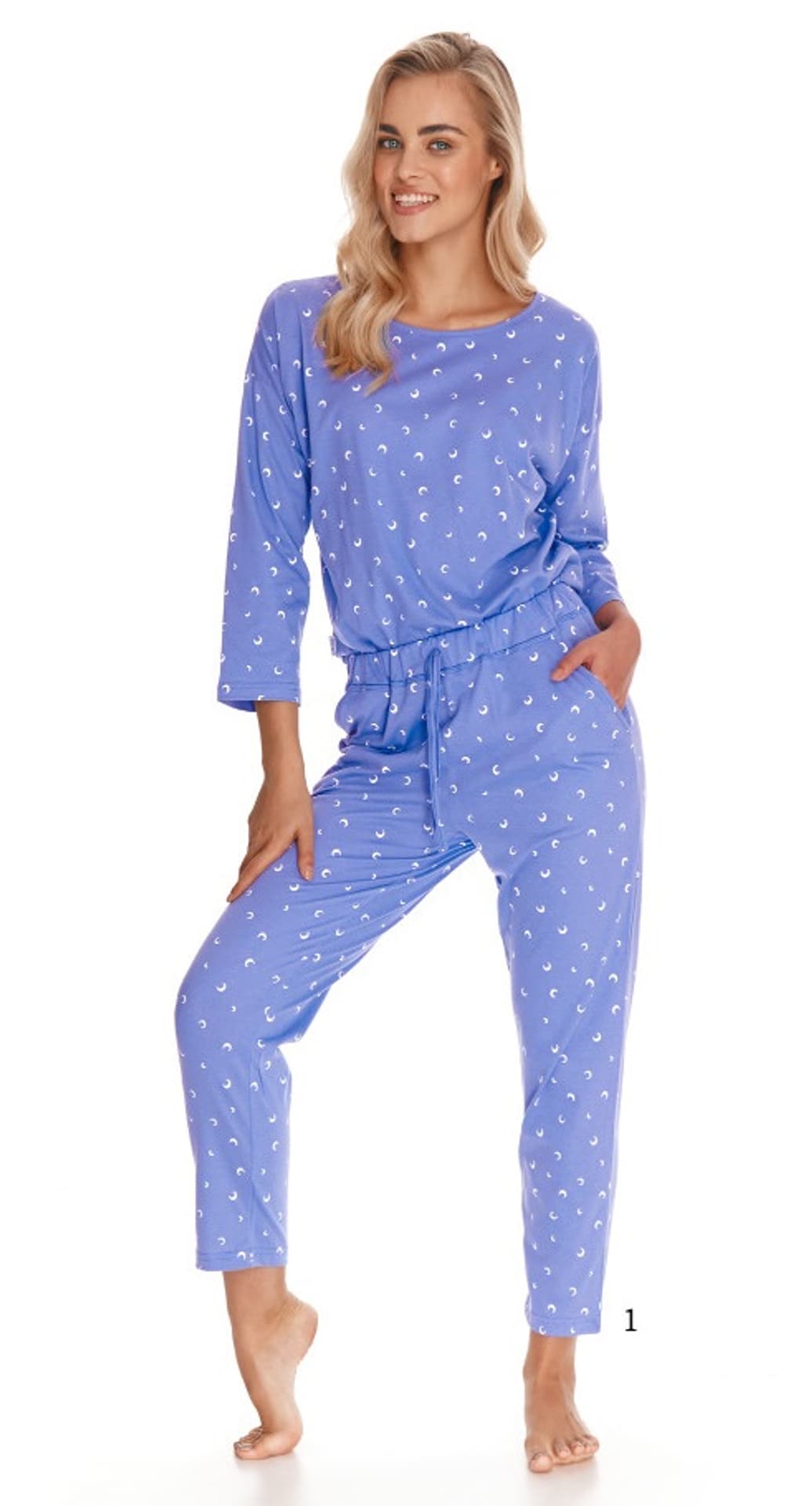 

PIŻAMA TARO 2571 RAISA AW22 (kolor czarny, rozmiar XL)