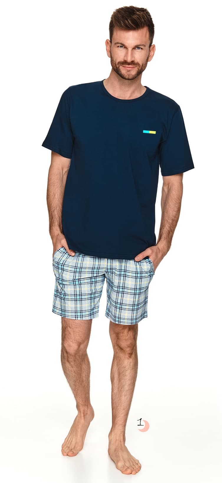 

PIŻAMA TARO 2732 IGOR SS22 (kolor granat, rozmiar M)