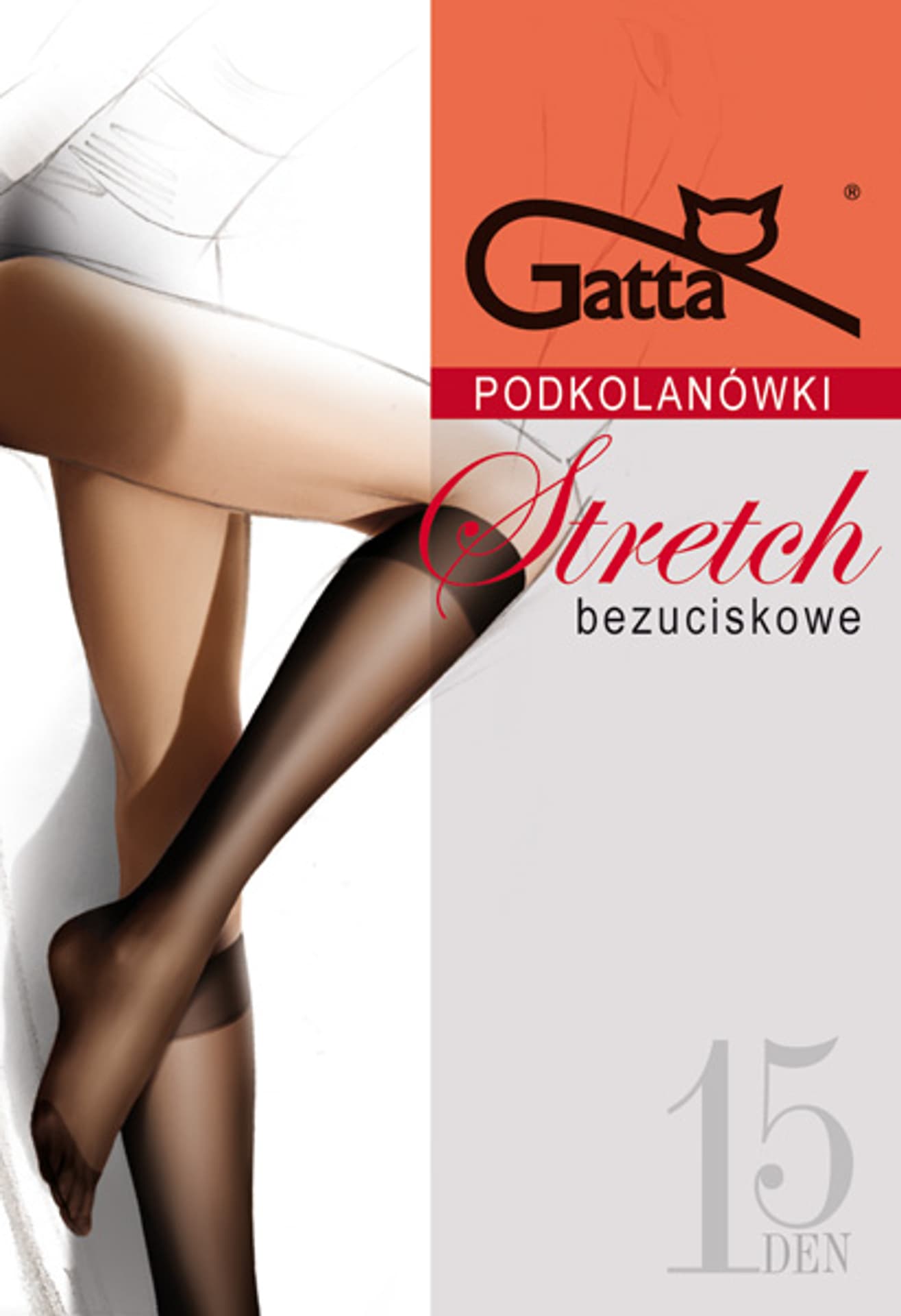 

PODKOLANÓWKI GATTA STRETCH (kolor caffe, rozmiar uniwersalny)