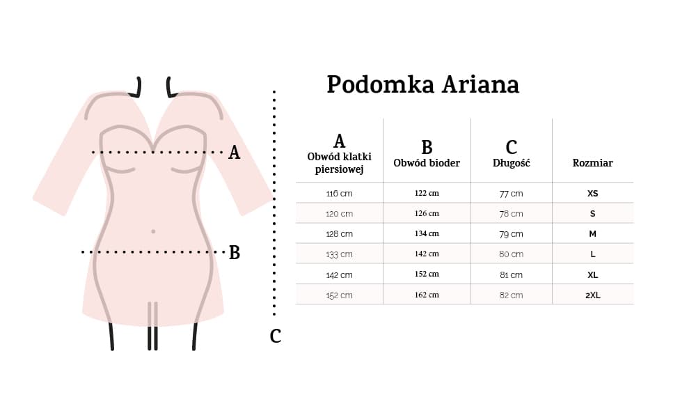 

PODOMKA ARIANA (kolor czarny, rozmiar S)