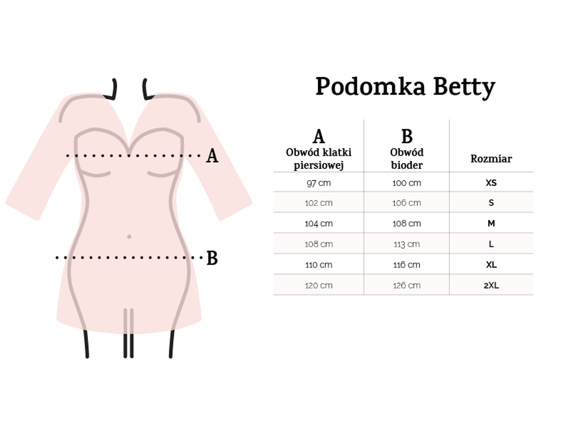 

PODOMKA BETTY2 ŚLUBNA (kolor biały, rozmiar 2xl)