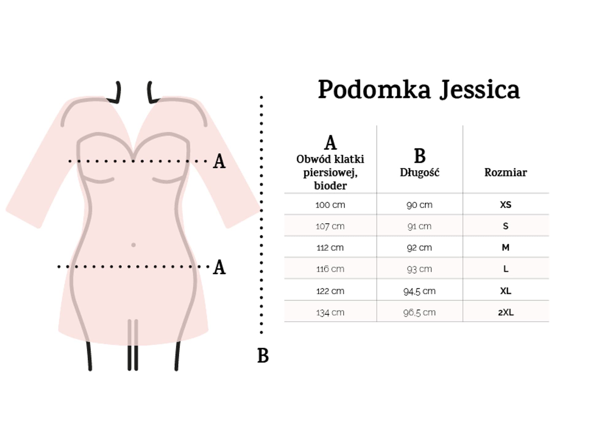 

PODOMKA JESSICA2 ŚLUBNA (kolor biały, rozmiar 2xl)