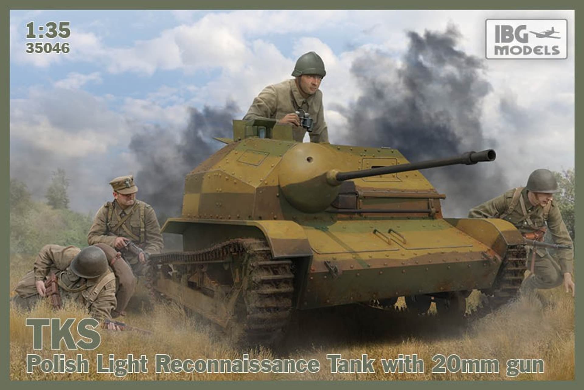 

TKS Tankietka z 20mm działem
