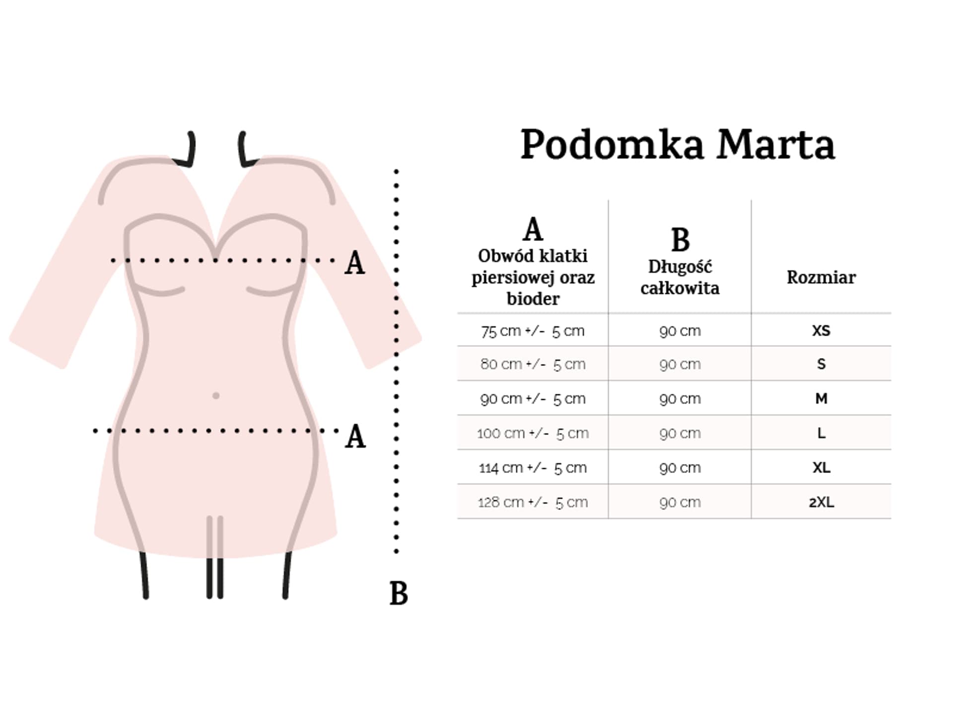 

PODOMKA MARTA (kolor ecru, rozmiar XS)