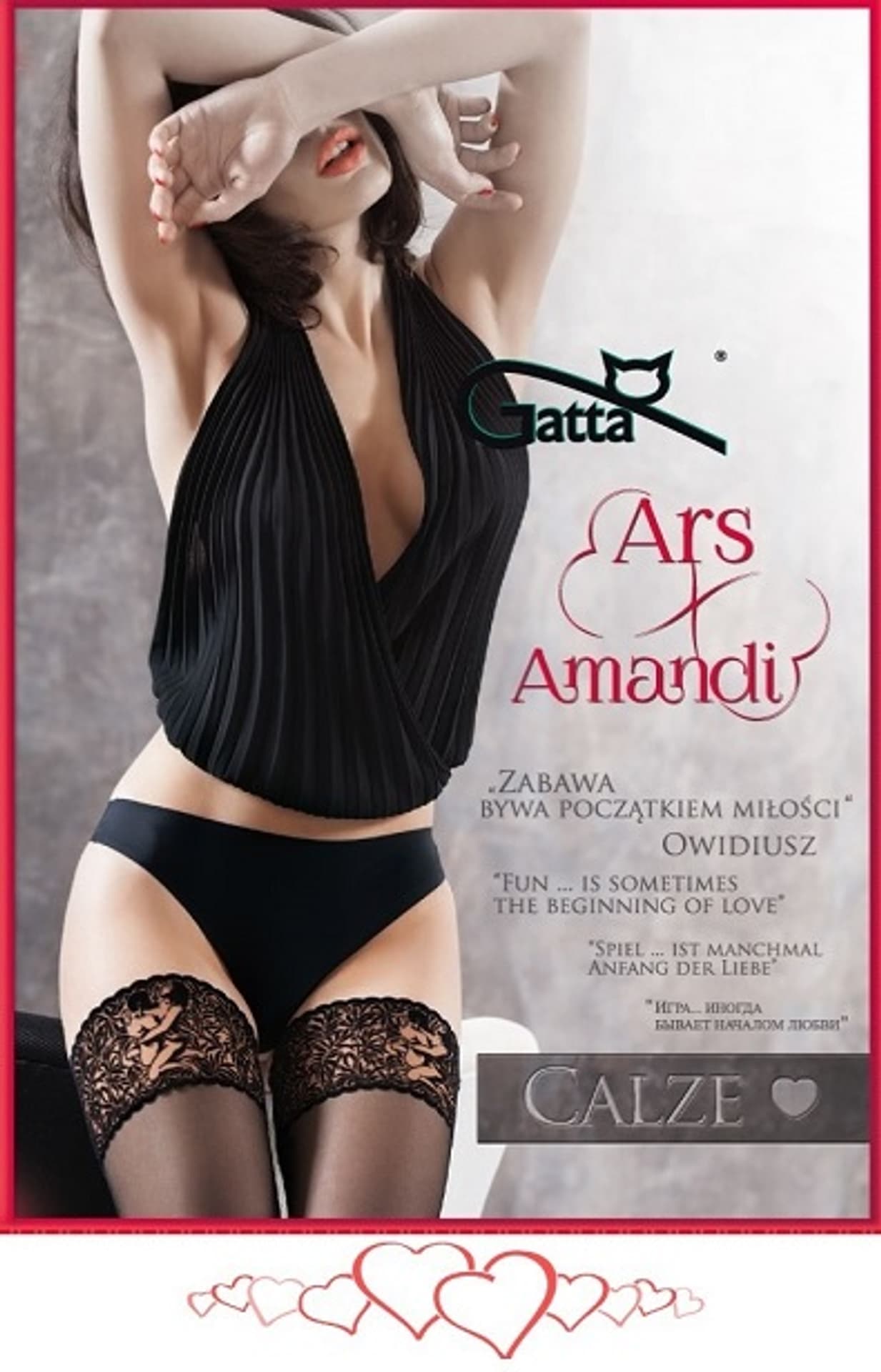 

POŃCZOCHY GATTA CALZE ARS AMANDI W 01 (kolor Nero, rozmiar 1/2)