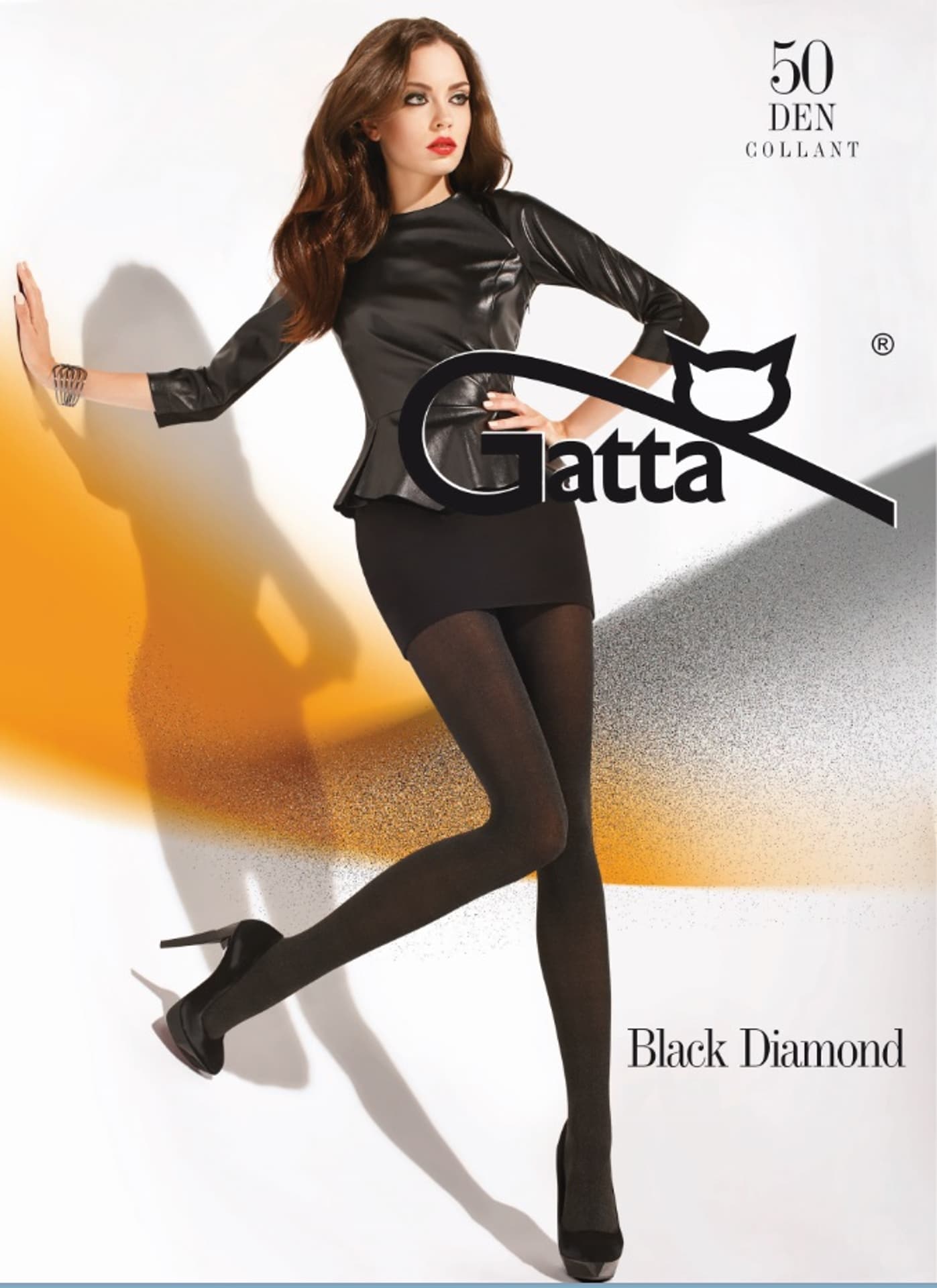 

RAJSTOPY GATTA BLACK DIAMOND 50 (kolor srebrny, rozmiar 4)