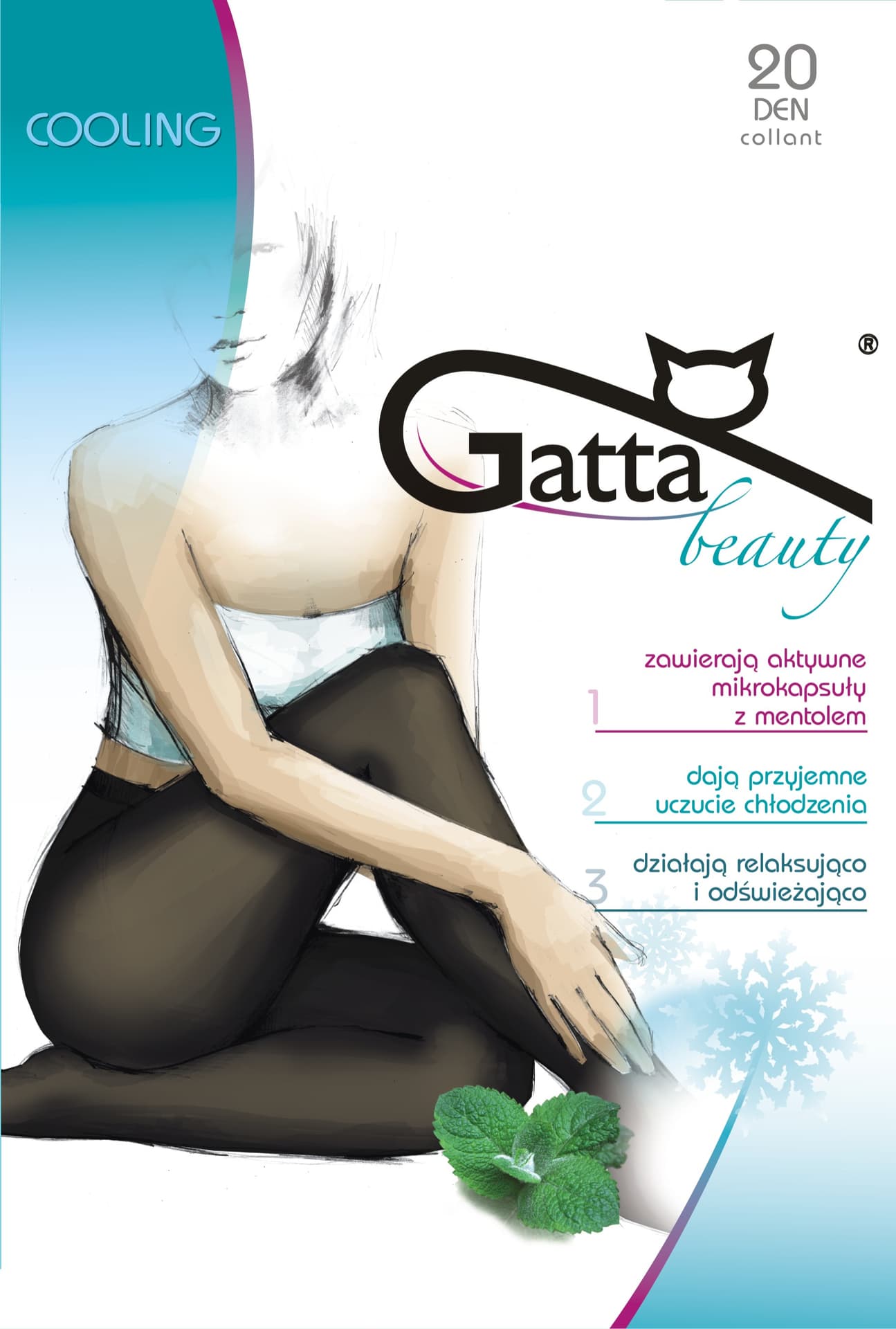 

RAJSTOPY GATTA BODY COOLING (kolor Nero, rozmiar 2)