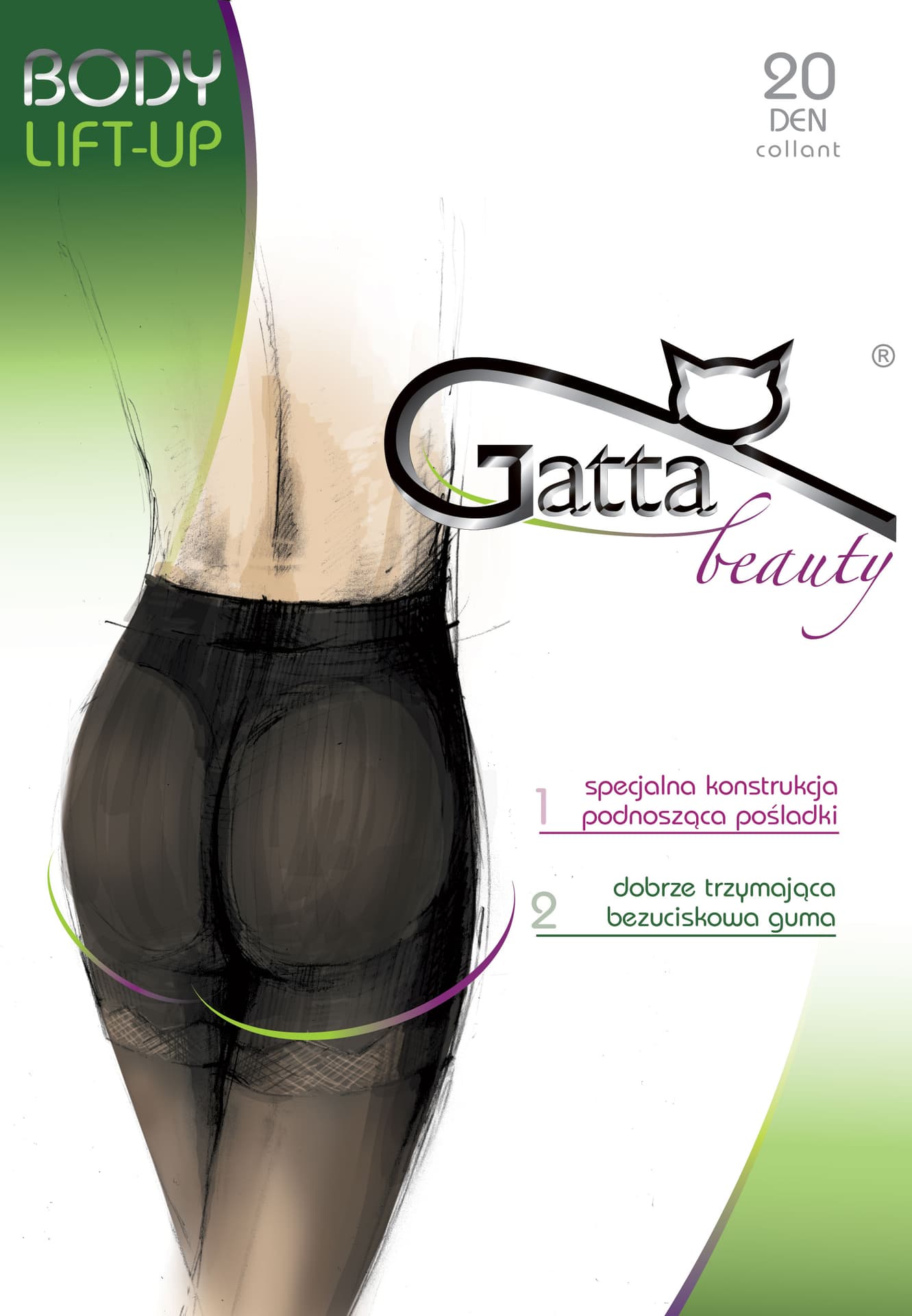 

RAJSTOPY GATTA BODY LIFT-UP (kolor Beige, rozmiar 2)