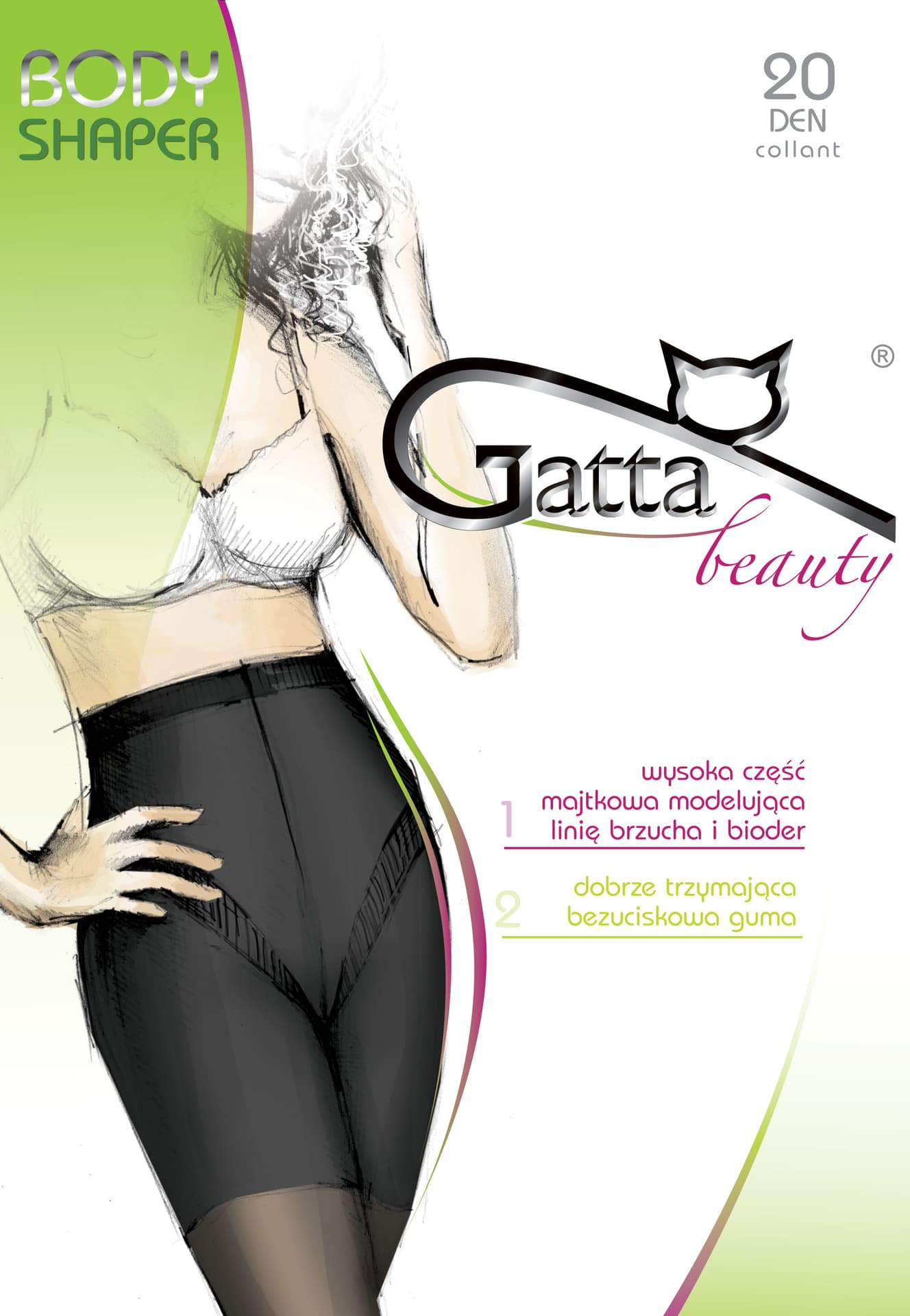 

RAJSTOPY GATTA BODY SHAPER 20 (kolor visone, rozmiar 2)