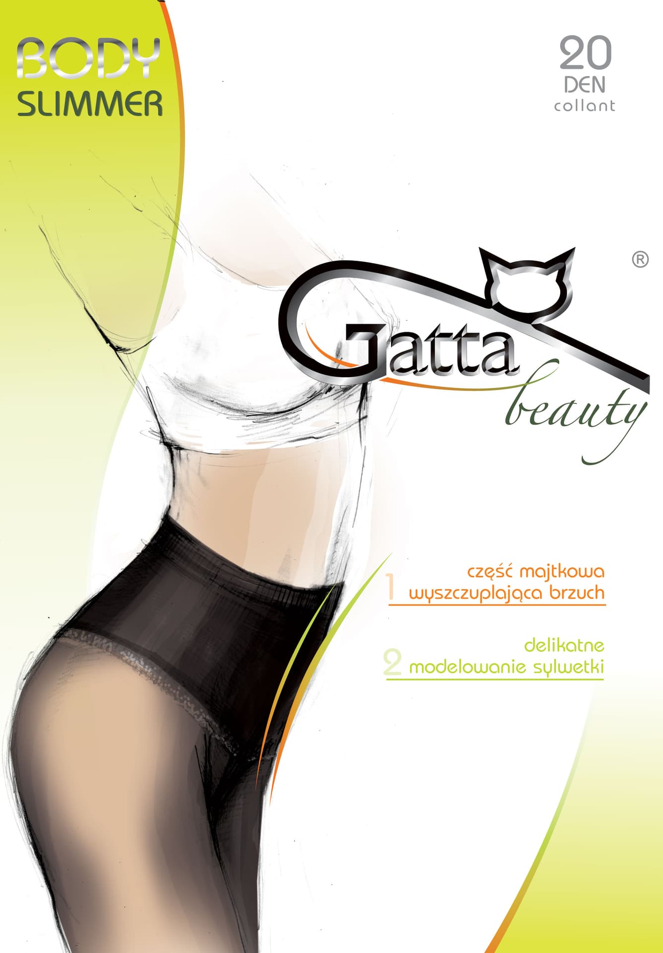 

RAJSTOPY GATTA BODY SLIMMER 20 (kolor Beige, rozmiar 2)