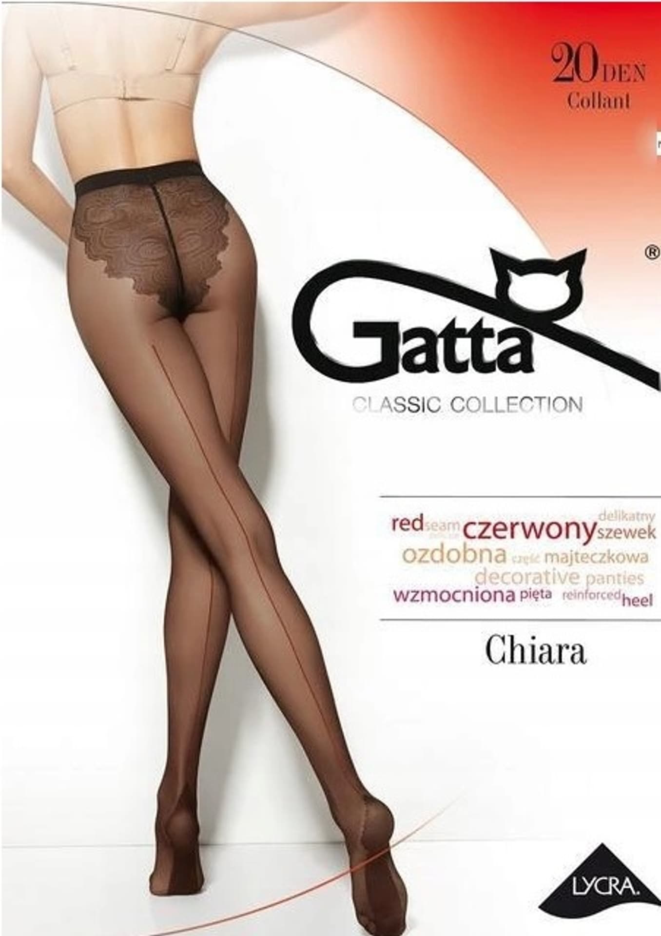 

RAJSTOPY GATTA CHIARA WZ 01 (kolor Nero, rozmiar 4)