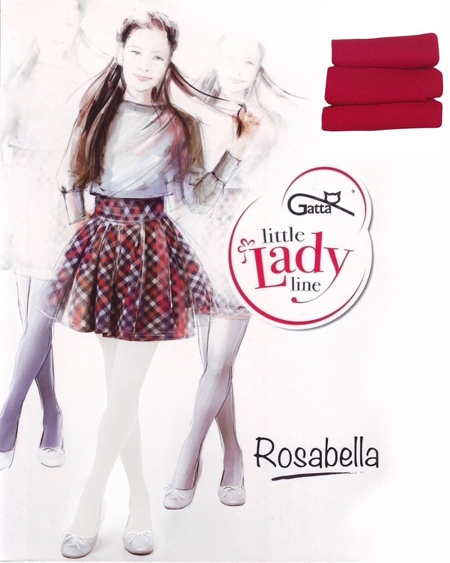 

RAJSTOPY GATTA DZ ROSABELLA (kolor marsala, rozmiar 104-110)