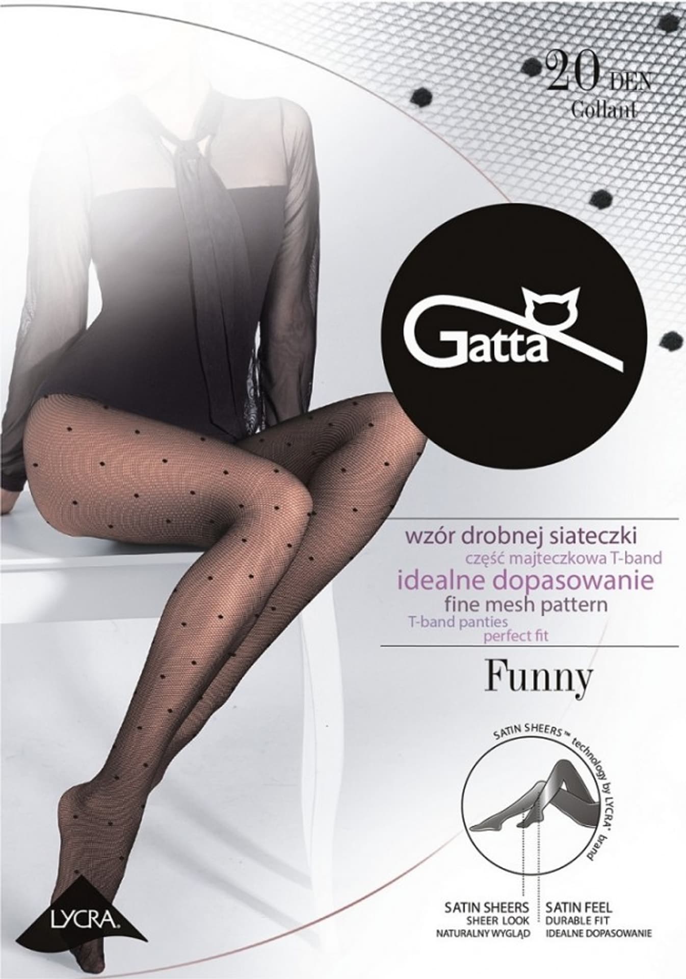 

RAJSTOPY GATTA FUNNY WZ 05 (kolor Nero, rozmiar 3)
