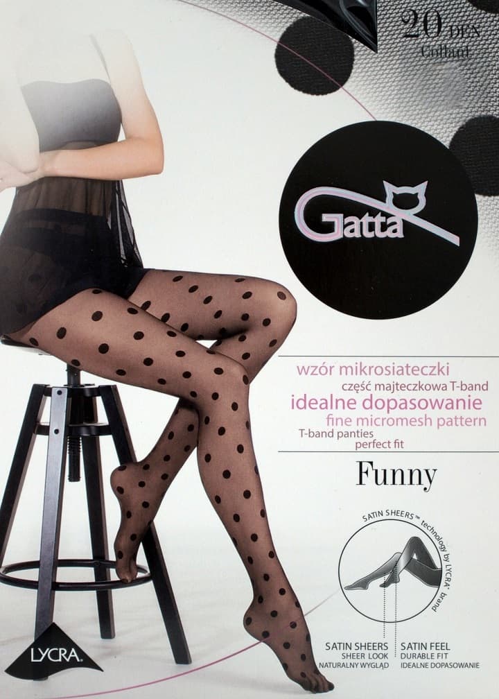 

RAJSTOPY GATTA FUNNY WZ 07 (kolor Nero, rozmiar 3)