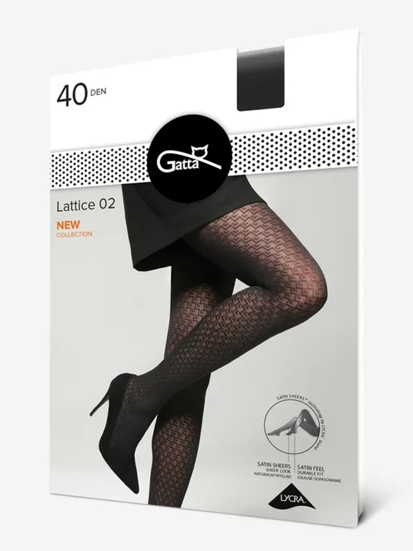 

RAJSTOPY GATTA LATTICE 40 WZ 02 (kolor Nero, rozmiar 4)