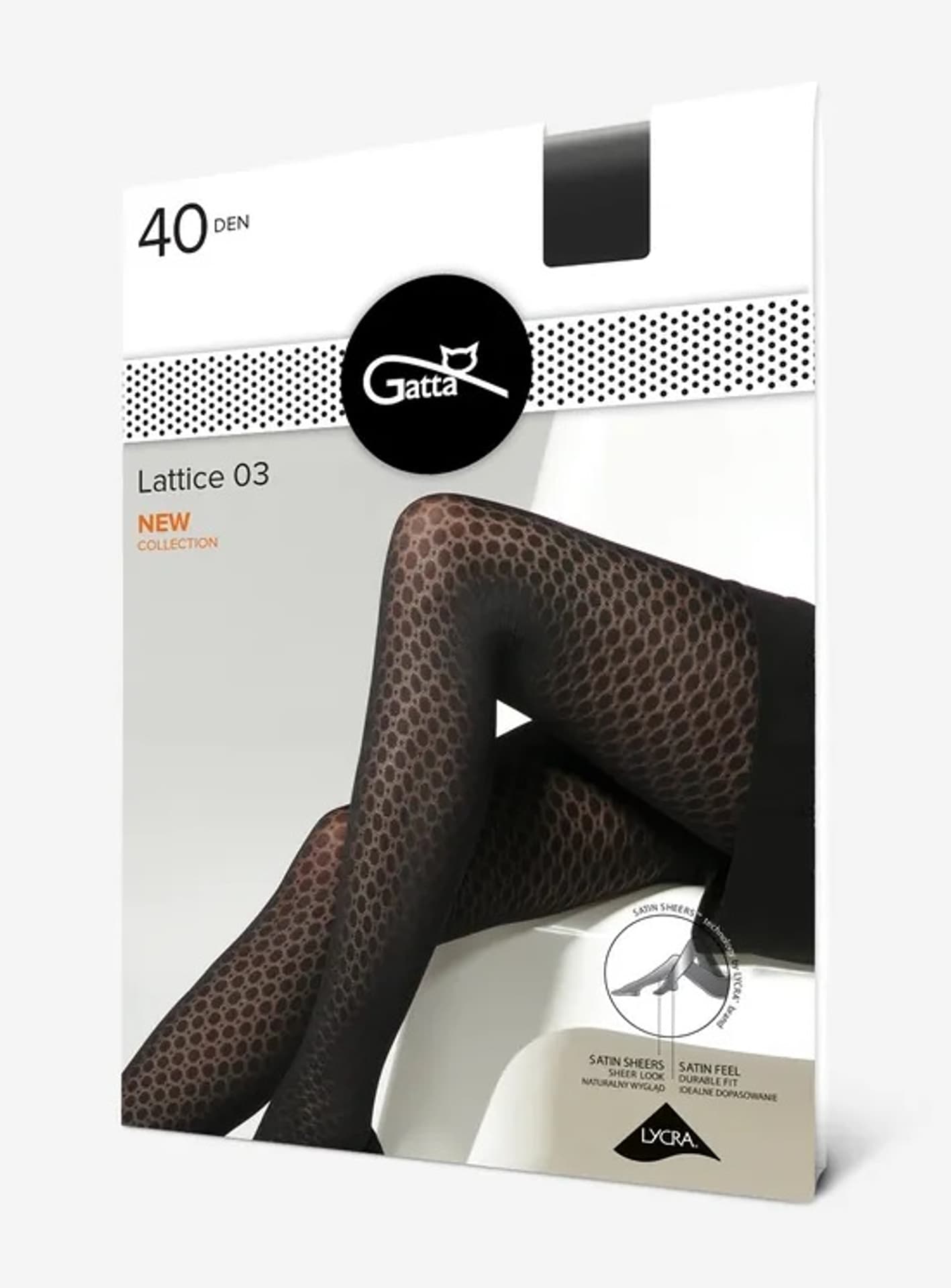

RAJSTOPY GATTA LATTICE 40 WZ 03 (kolor Nero, rozmiar 2)