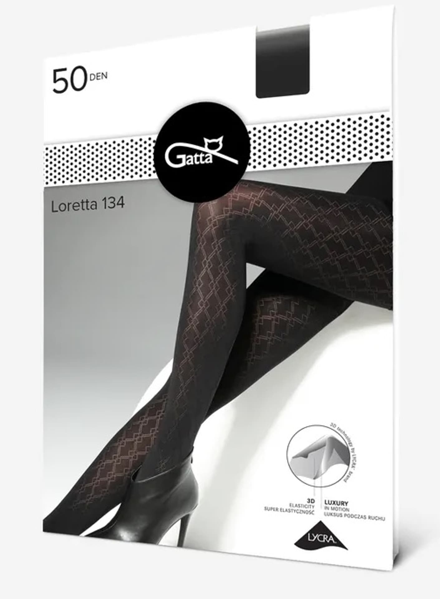 

RAJSTOPY GATTA LORETTA 50 WZ 134 (kolor Nero, rozmiar 3)