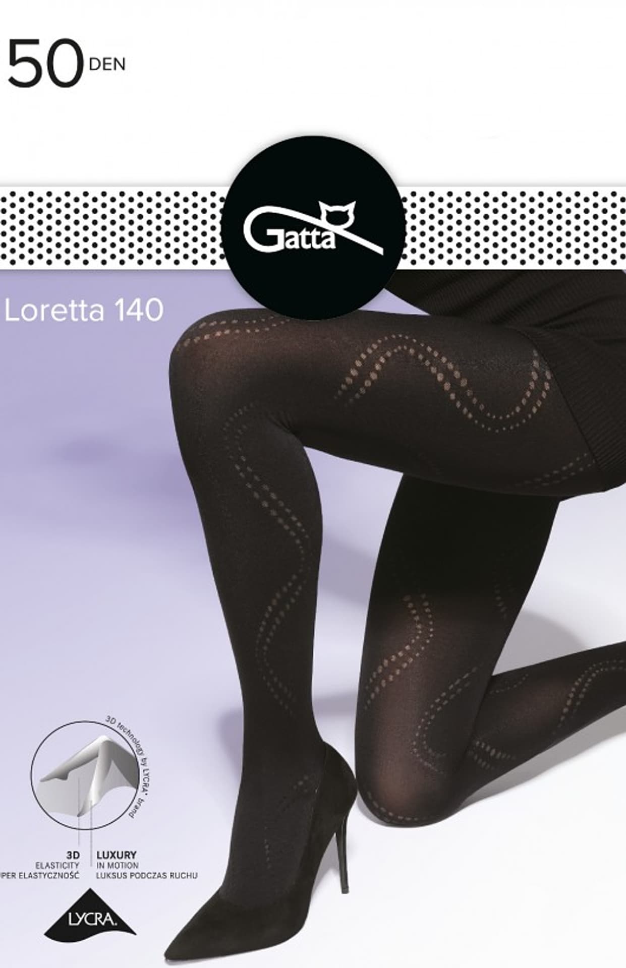 

RAJSTOPY GATTA LORETTA 50 WZ 140 XL (kolor Nero, rozmiar 5)