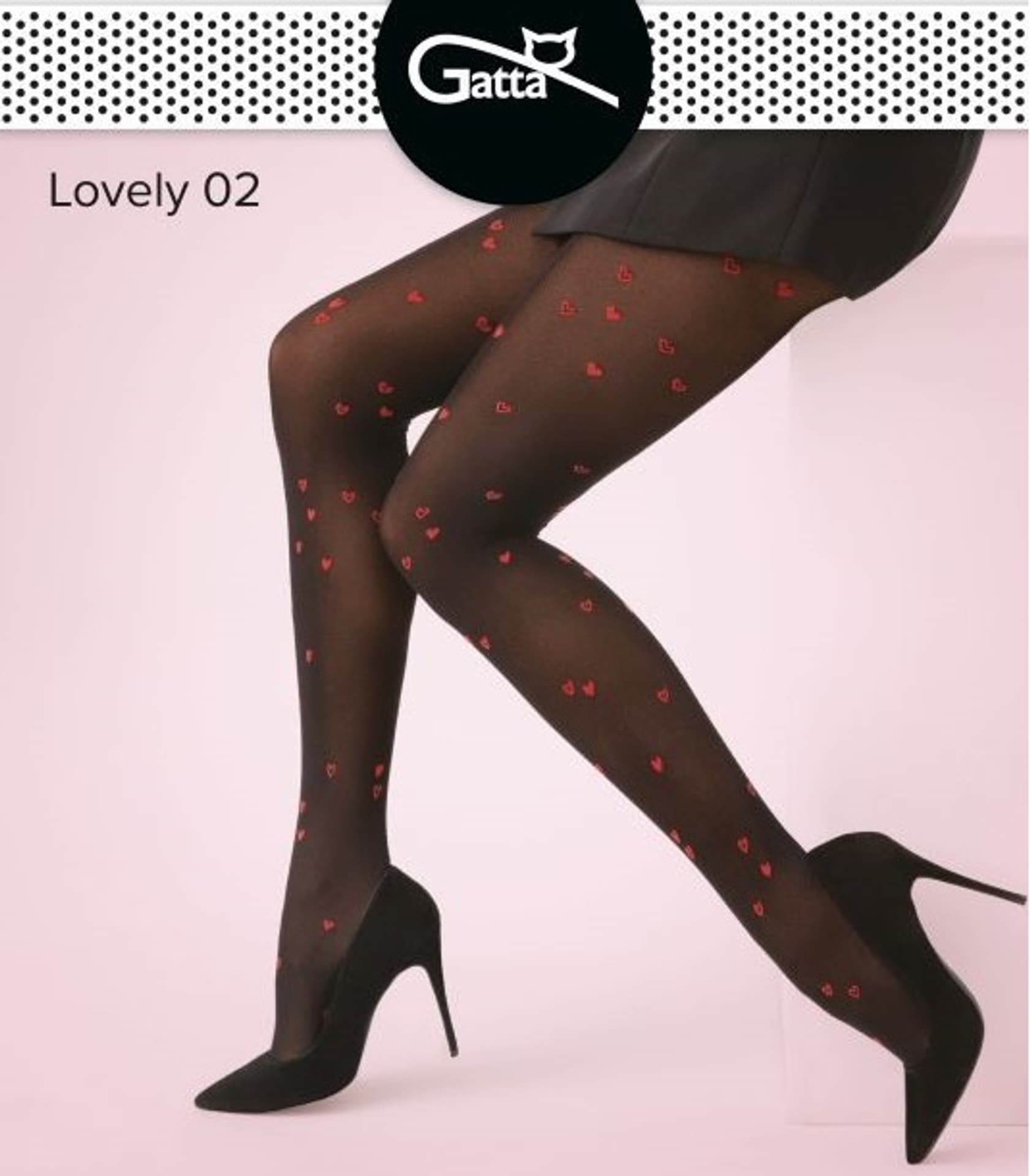 

RAJSTOPY GATTA LOVELY 50 WZ 02 (kolor nero-rosso, rozmiar 4)