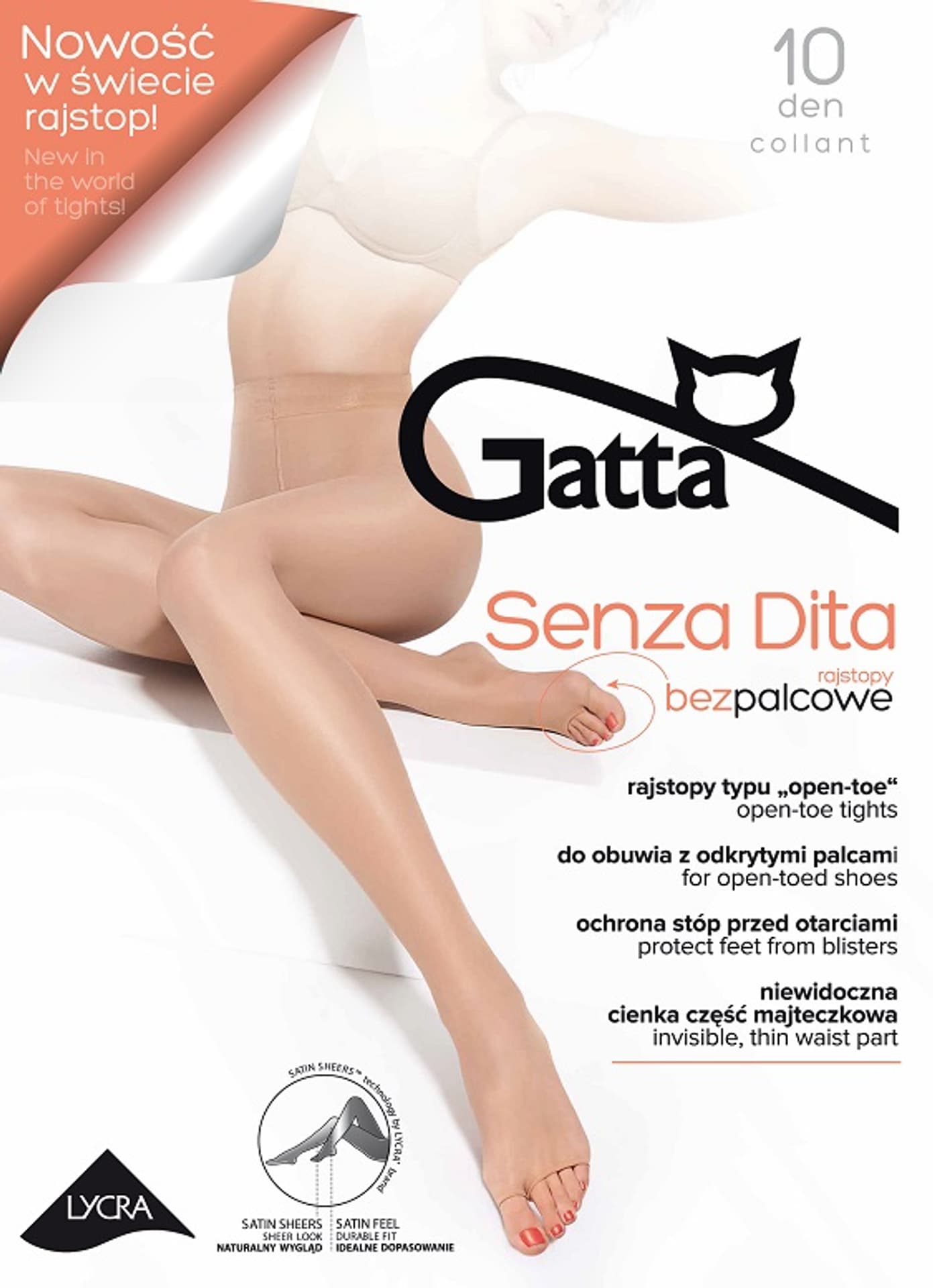 

RAJSTOPY GATTA SENZA DITA 10 (kolor dune, rozmiar 3)