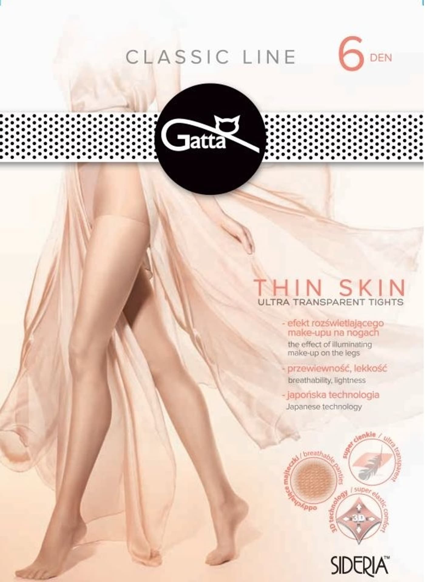 

RAJSTOPY GATTA THIN SKIN 6 (kolor visone, rozmiar 2)