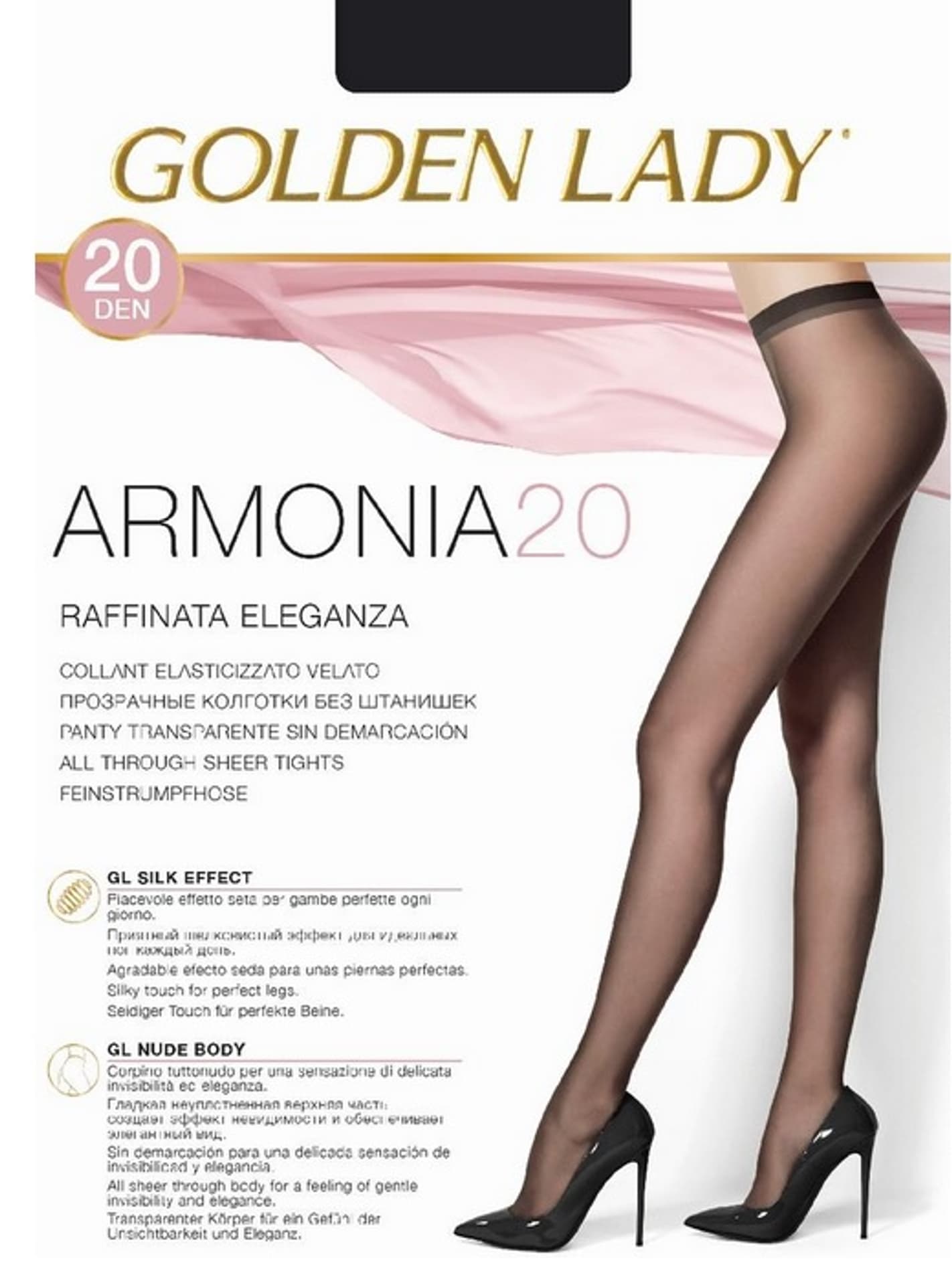

RAJSTOPY GOLDEN LADY ARMONIA 20 (kolor daino, rozmiar XL)