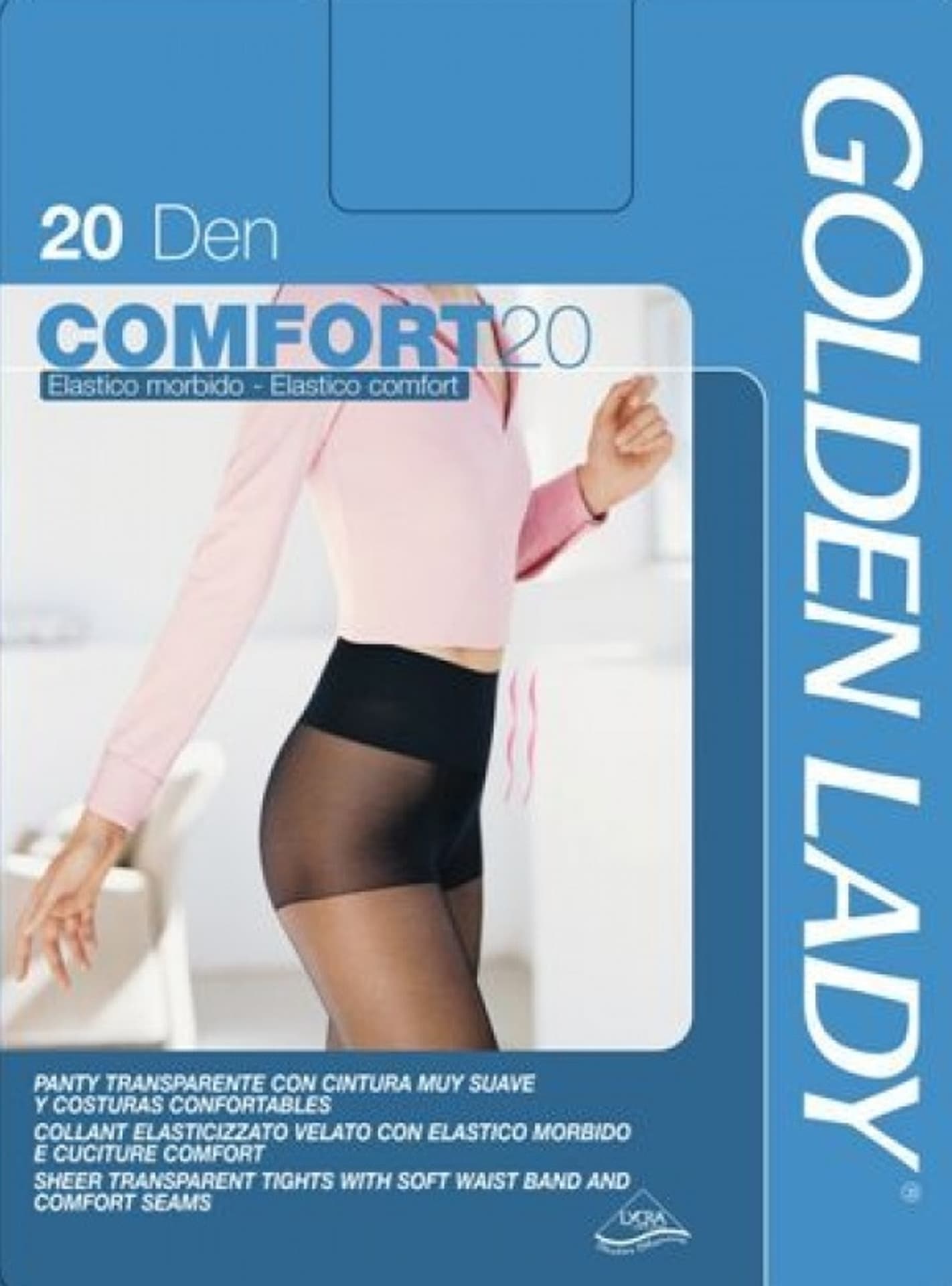 

RAJSTOPY GOLDEN LADY COMFORT 20 (kolor Nero, rozmiar 4)