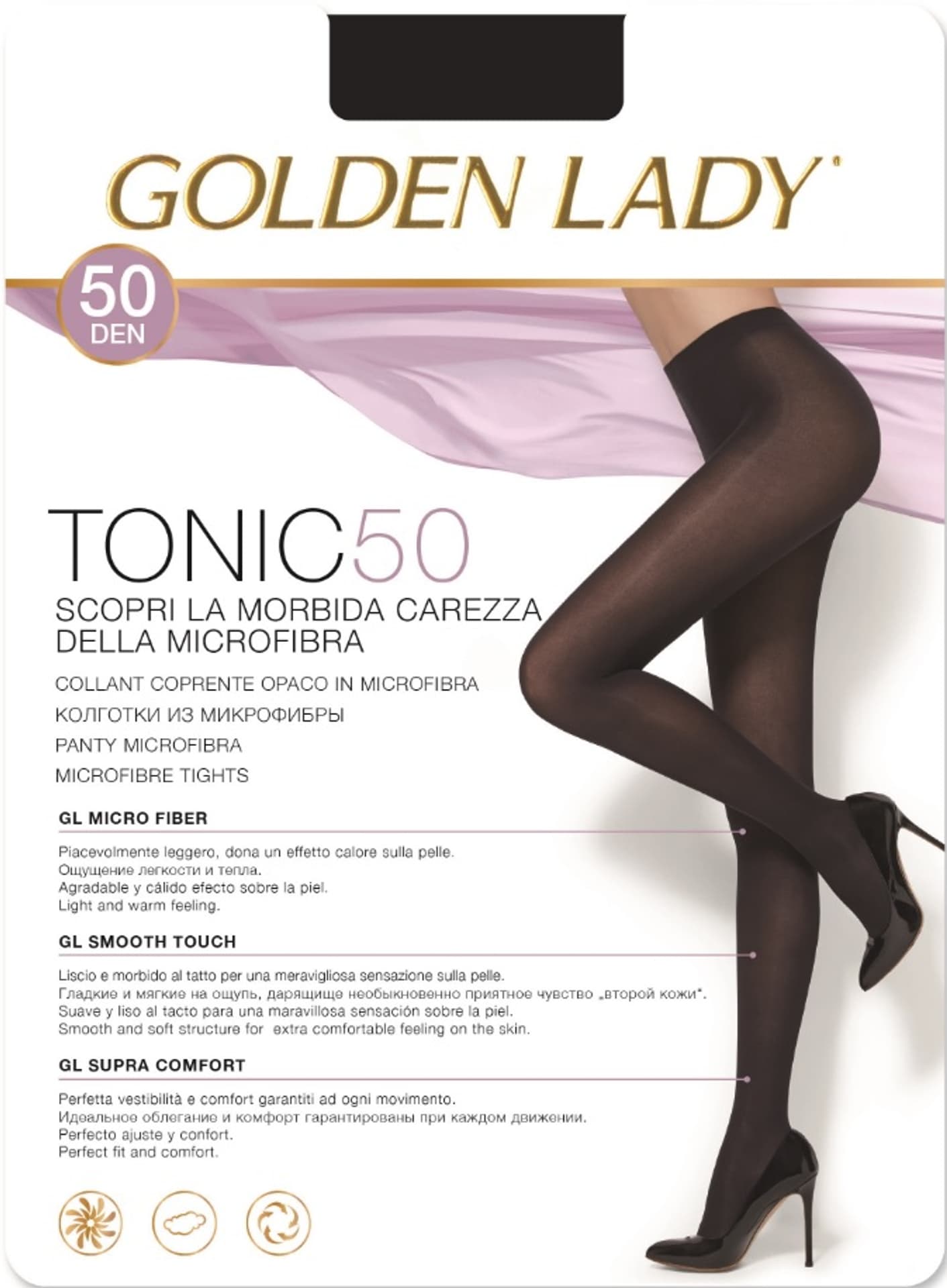 

RAJSTOPY GOLDEN LADY TONIC 50 (kolor marrone, rozmiar 3)