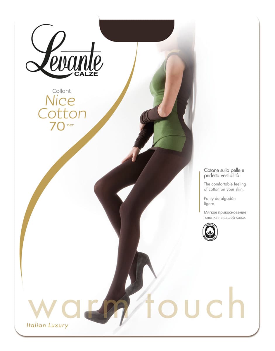 

RAJSTOPY LEVANTE NICE COTTON/FILL 70 (kolor caffe, rozmiar 4)
