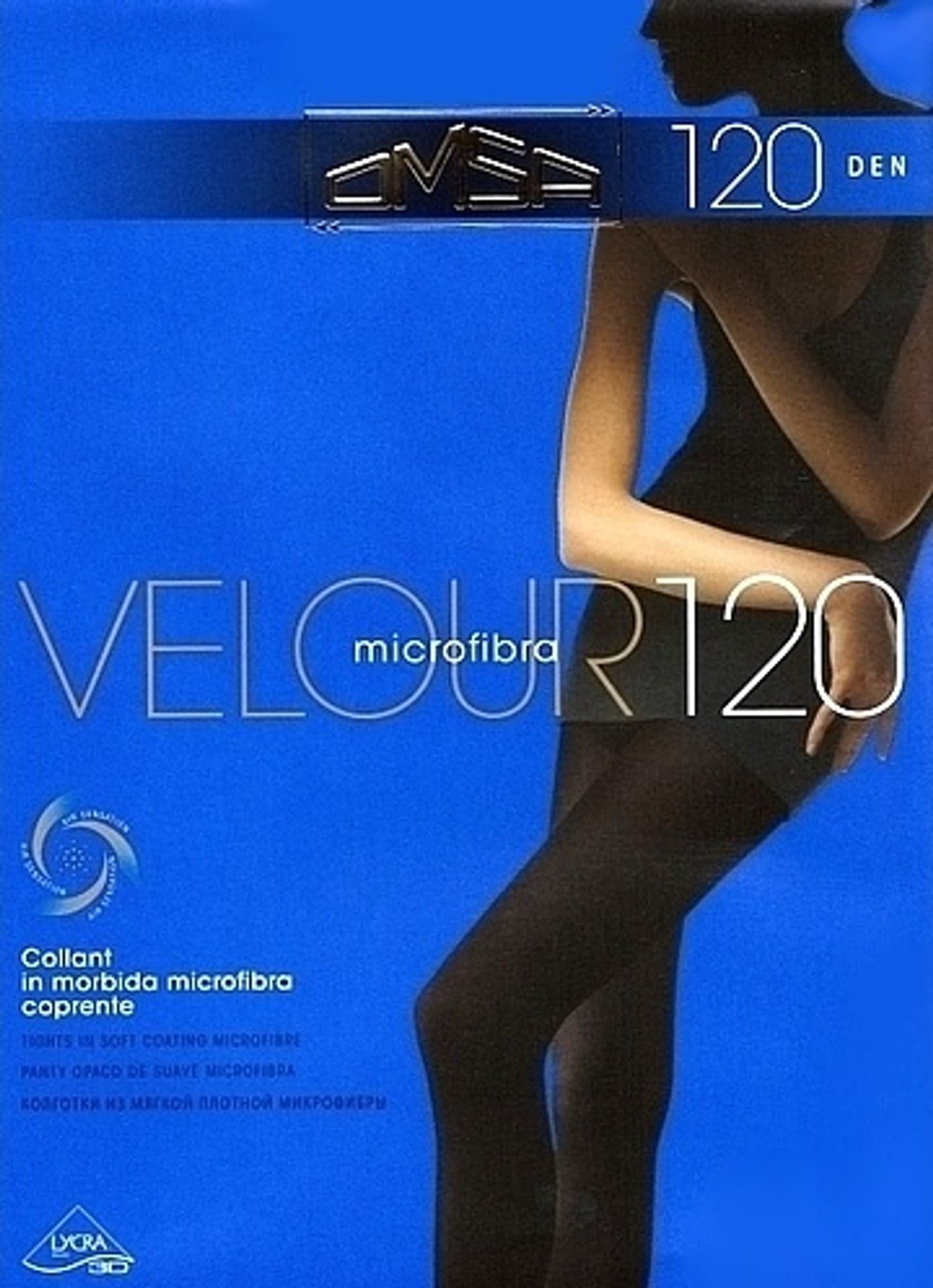 

RAJSTOPY OMSA VELOUR 120 (kolor Nero, rozmiar 4)