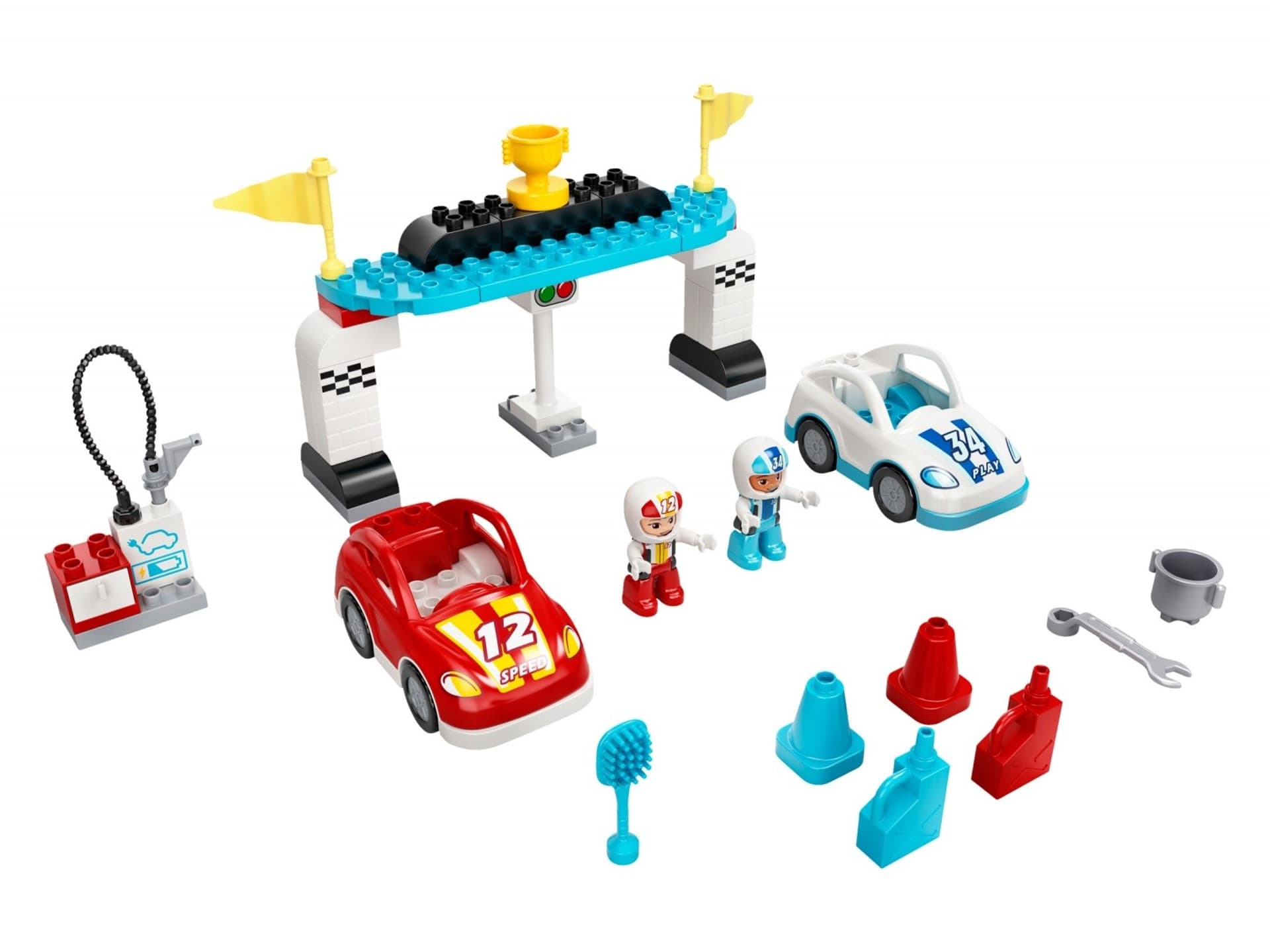 

Klocki DUPLO 10947 Samochody wyścigowe