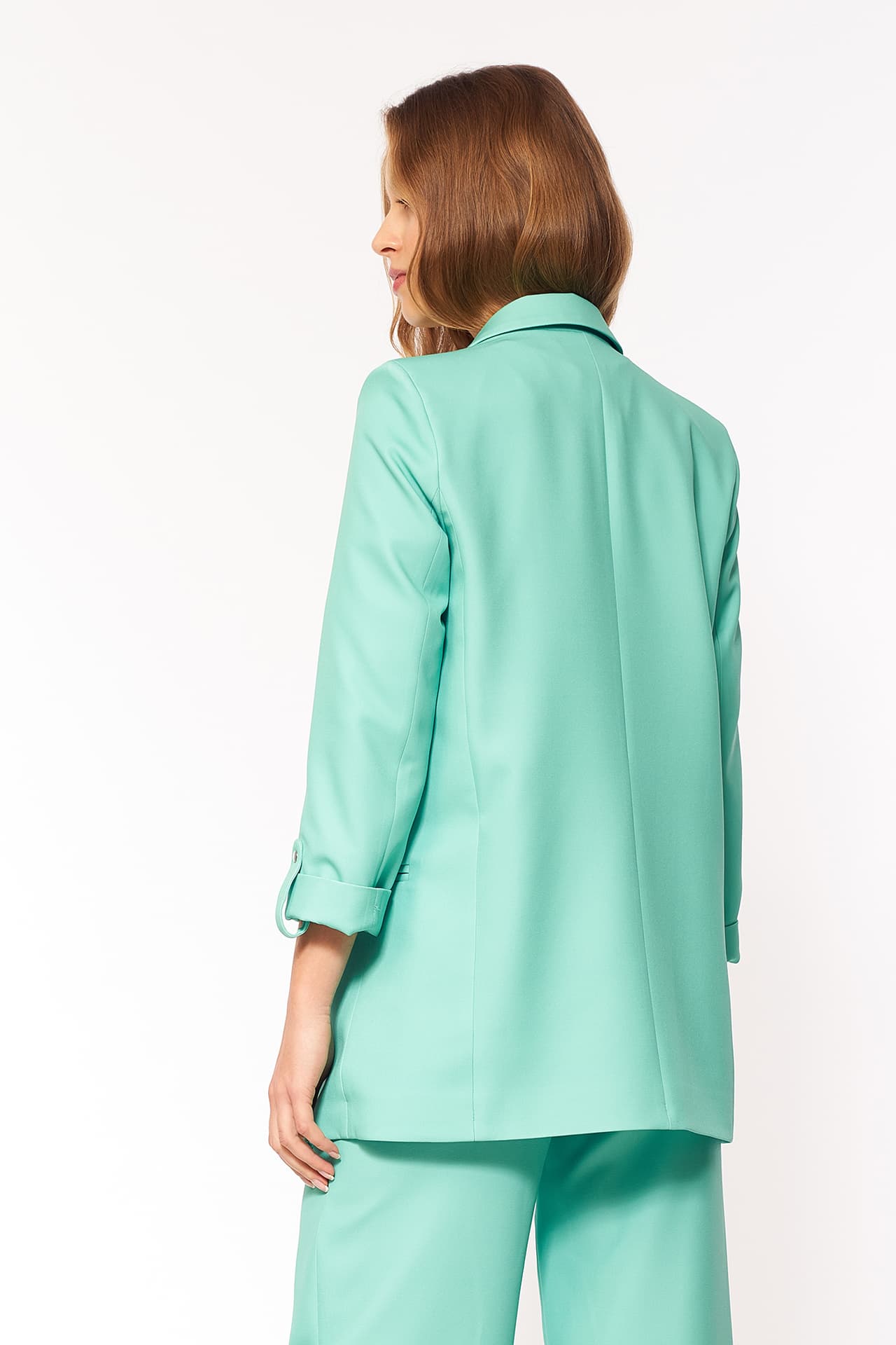 

Seledynowa marynarka oversize - Z43 (kolor seledyn, rozmiar 40)
