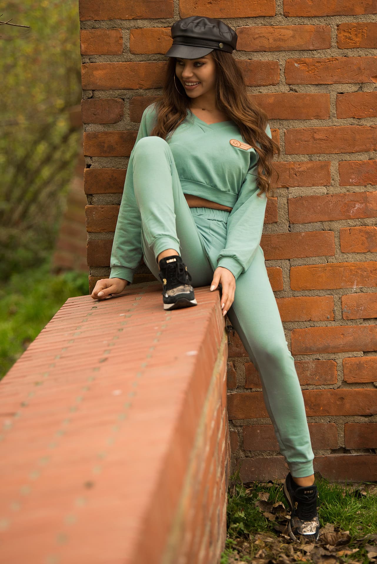 

Siment Mint 1109 bluza i spodnie (kolor Miętowy, rozmiar S)