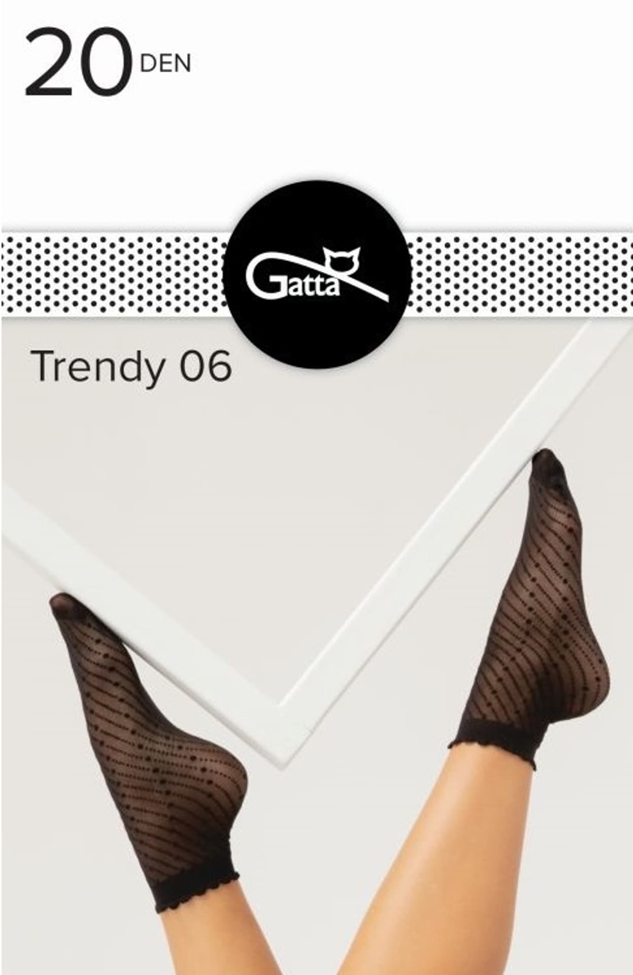 

SKARPETY GATTA TRENDYLINE SOCKS W 06 (kolor Nero, rozmiar uniwersalny)