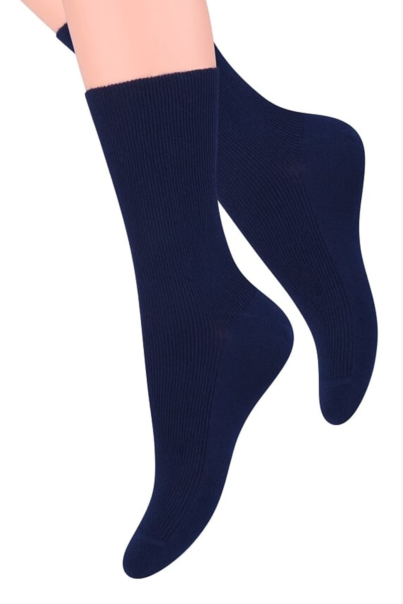 

SKARPETY STEVEN 018 BEZUCISKOWE DAMSKIE (kolor melange - jeans, rozmiar 35-38)