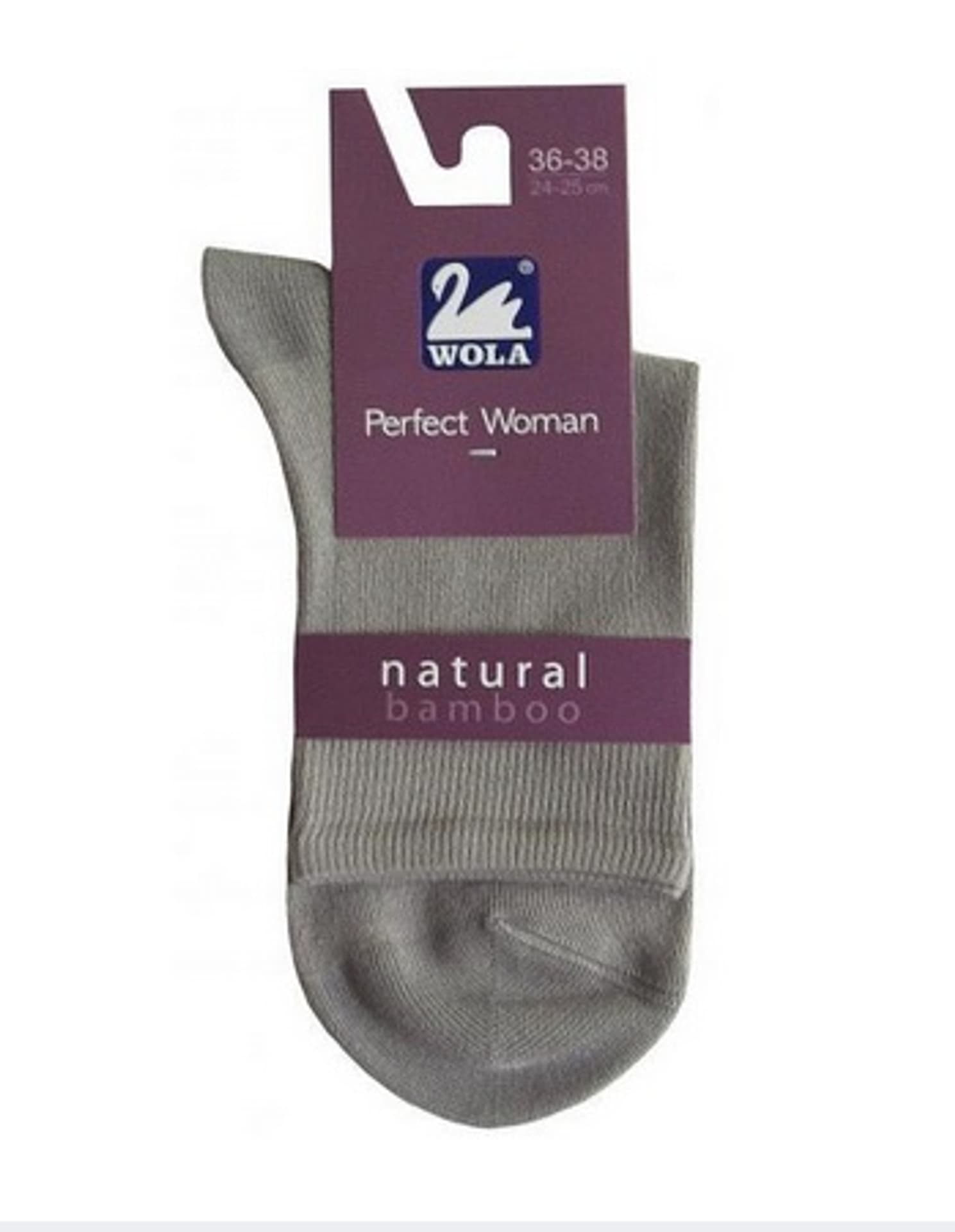 

SKARPETY WOLA NATURAL DAMSK BAMBUS (kolor czarny, rozmiar 36-38)