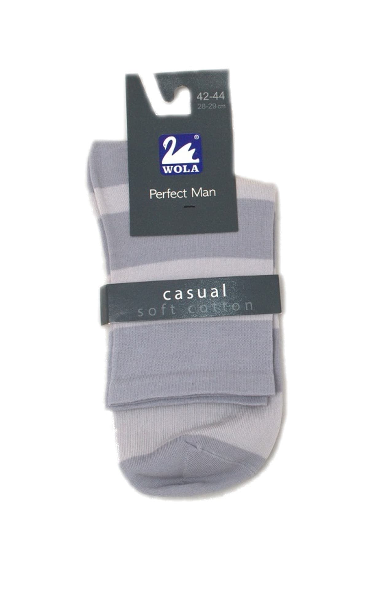

SKARPETY WOLA PERFECT MAN CASUAL SOFT COTTON WZ (kolor perla, rozmiar 45-47)
