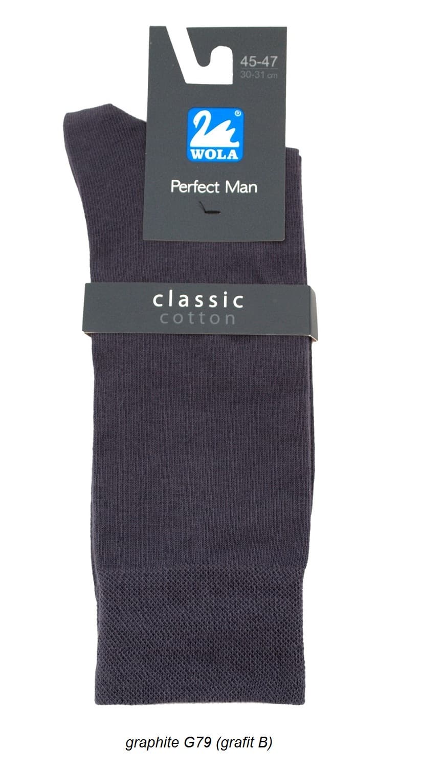

SKARPETY WOLA PERFECT MAN GL (kolor grafit, rozmiar 39-41)