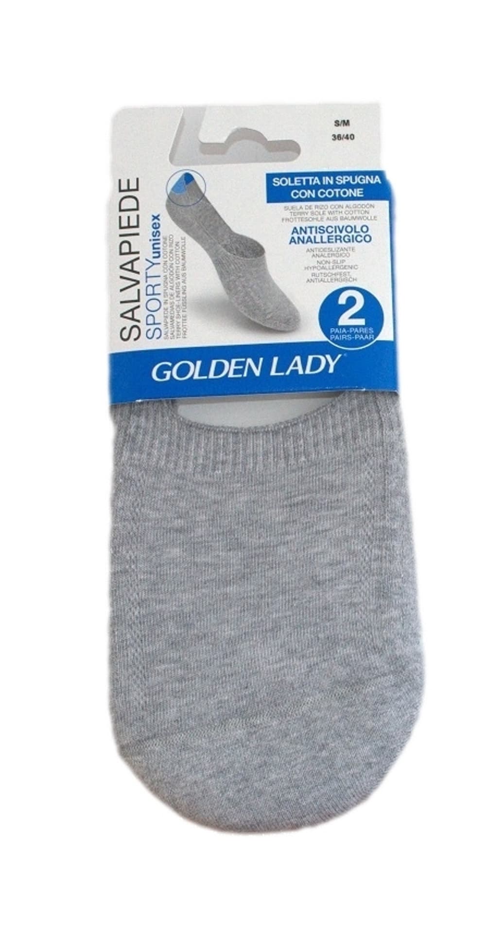 

STOPKI GOLDEN LADY SALVAPIEDE SPORTY 2PP (kolor bianco, rozmiar S/M)