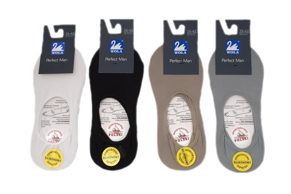 

STOPKI WOLA MOKASYNKA MĘSKA SILIKON (kolor jeans, rozmiar 43-46)