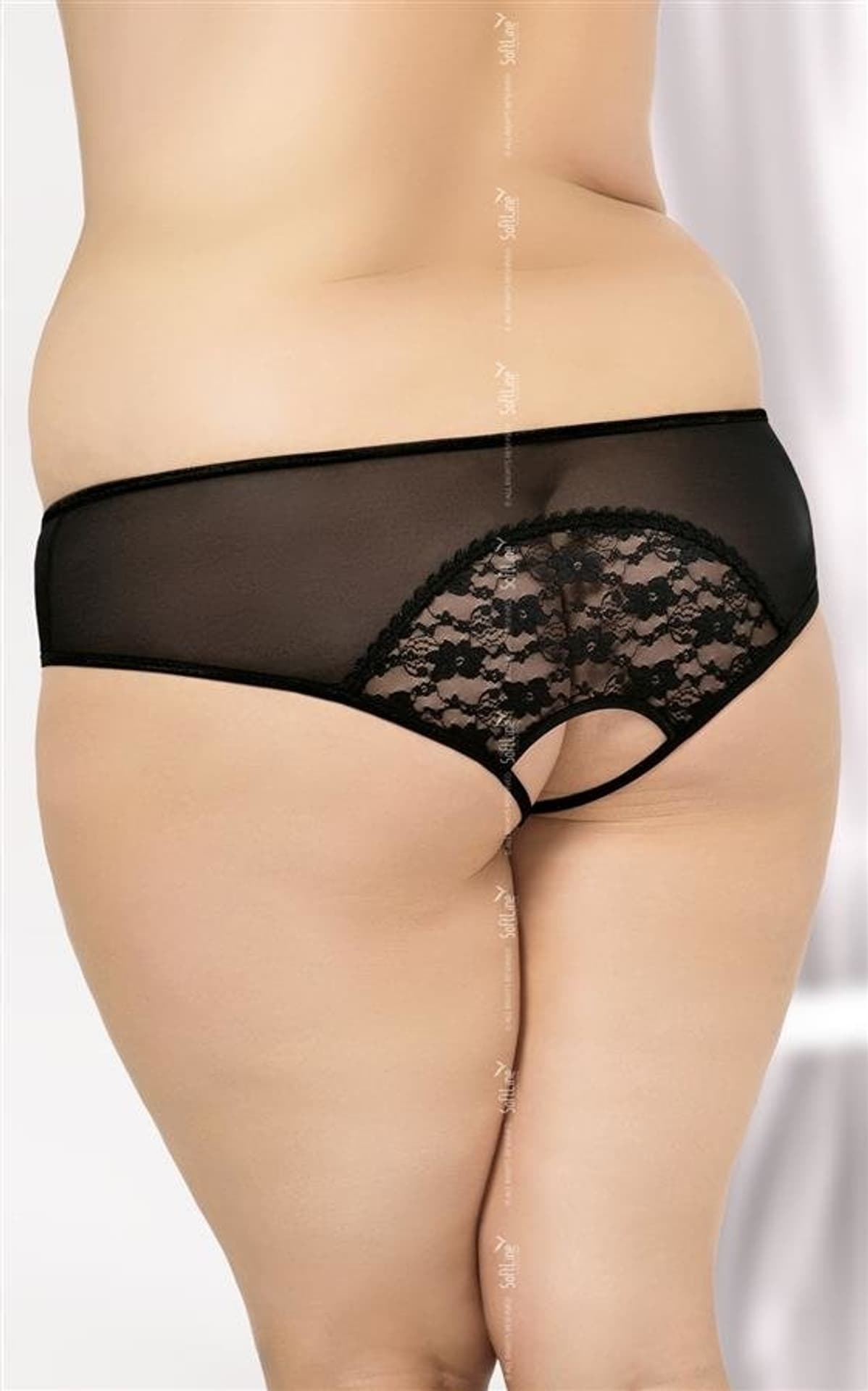 

String 2466 Plus Size czarny (kolor czarny, rozmiar 2xl)