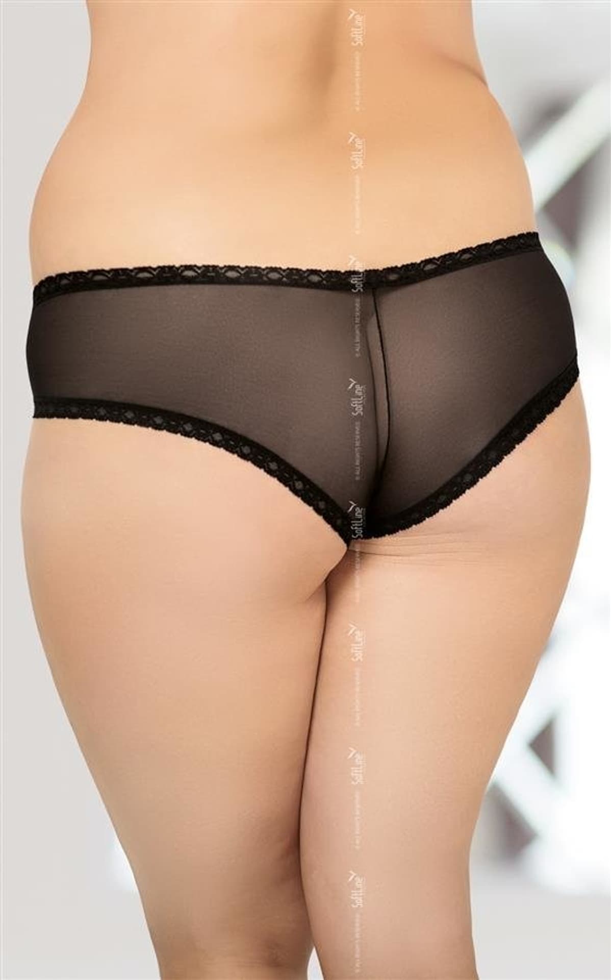 

String 2469 Plus Size czarny (kolor czarny, rozmiar 2xl)